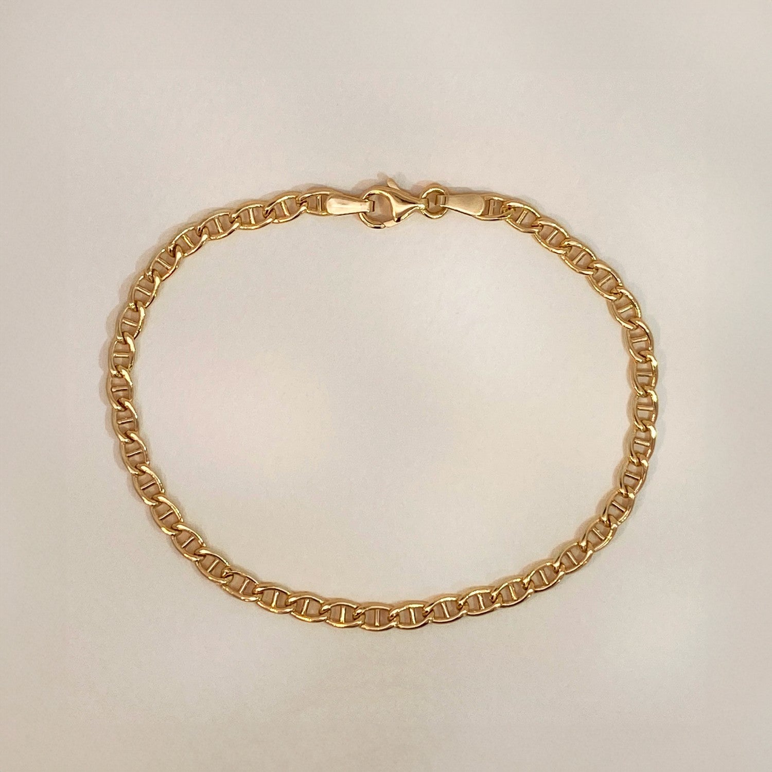 Armband met anker schakel