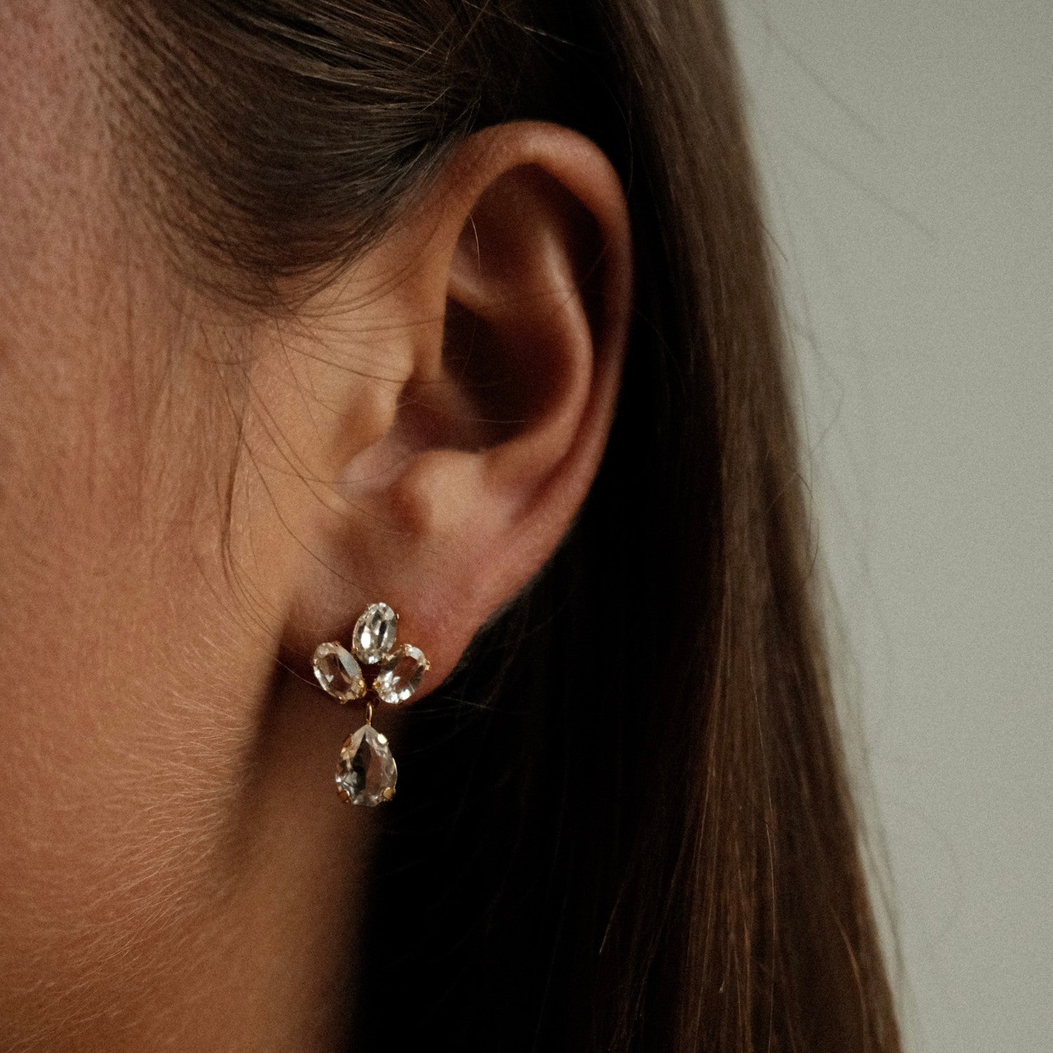 Big Floral Earrings