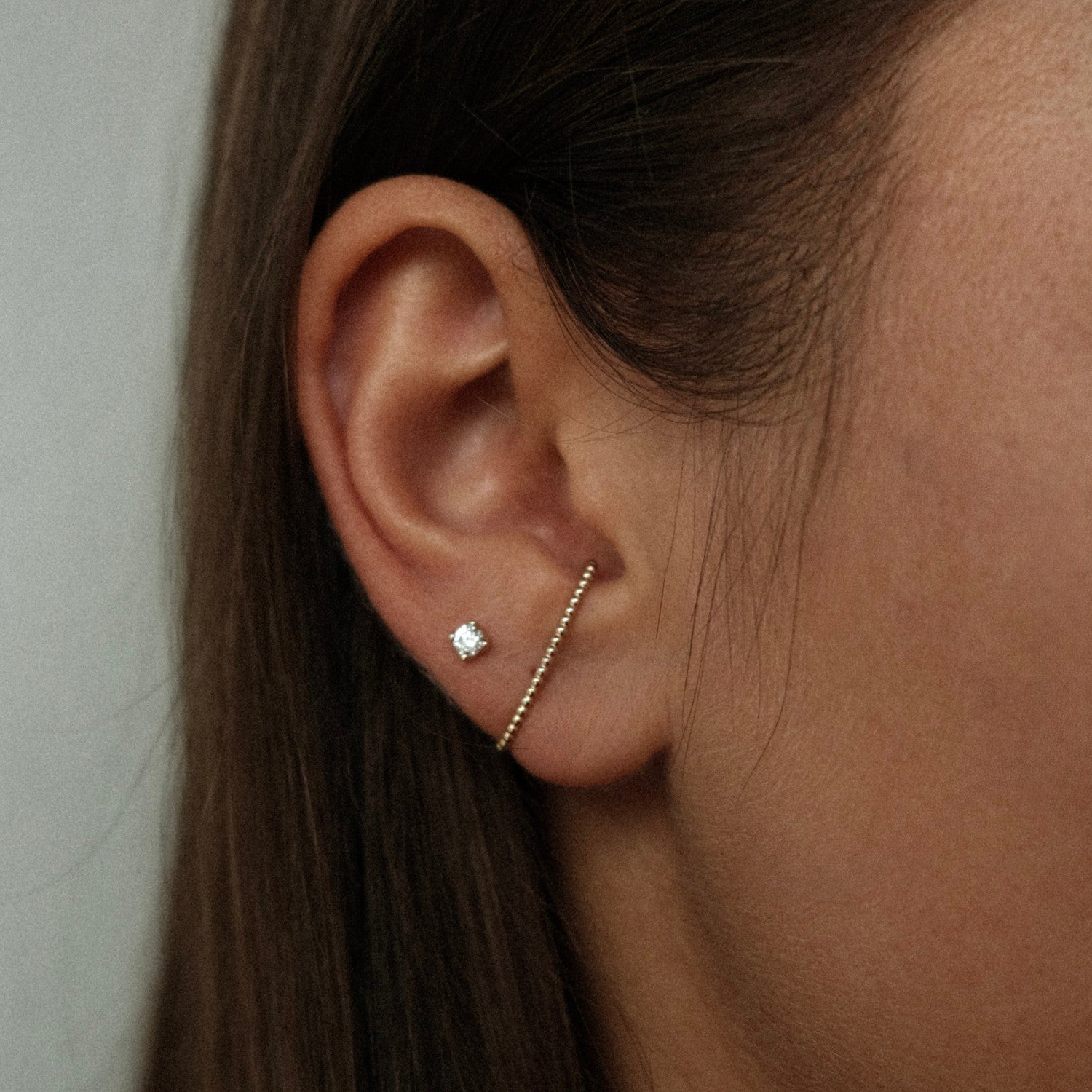 Bubble Suspender Earring