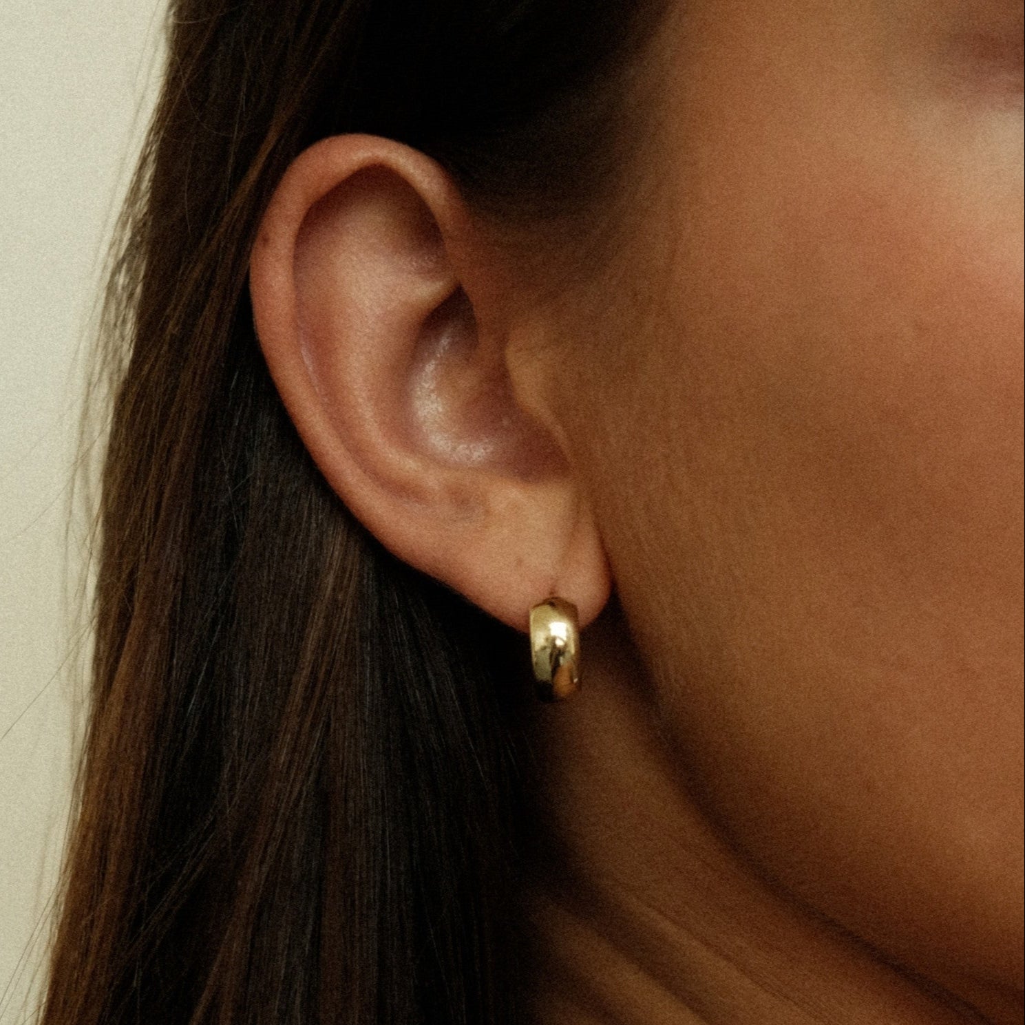 Chubby gouden hoops s