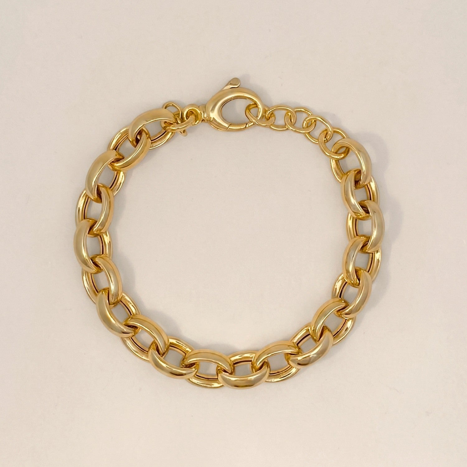 Chunky Armband Ovale Jasseron