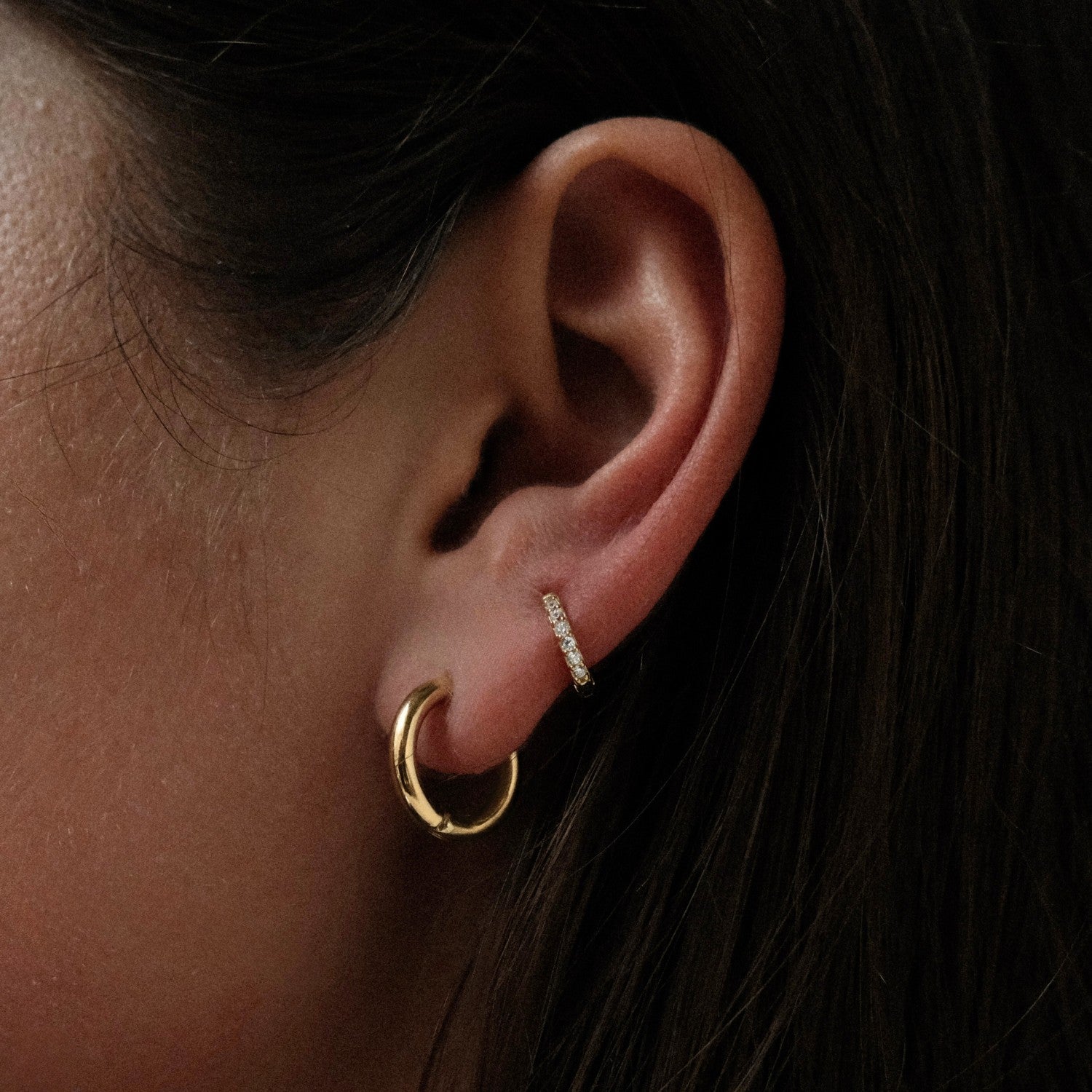 Clean hoops en huggies