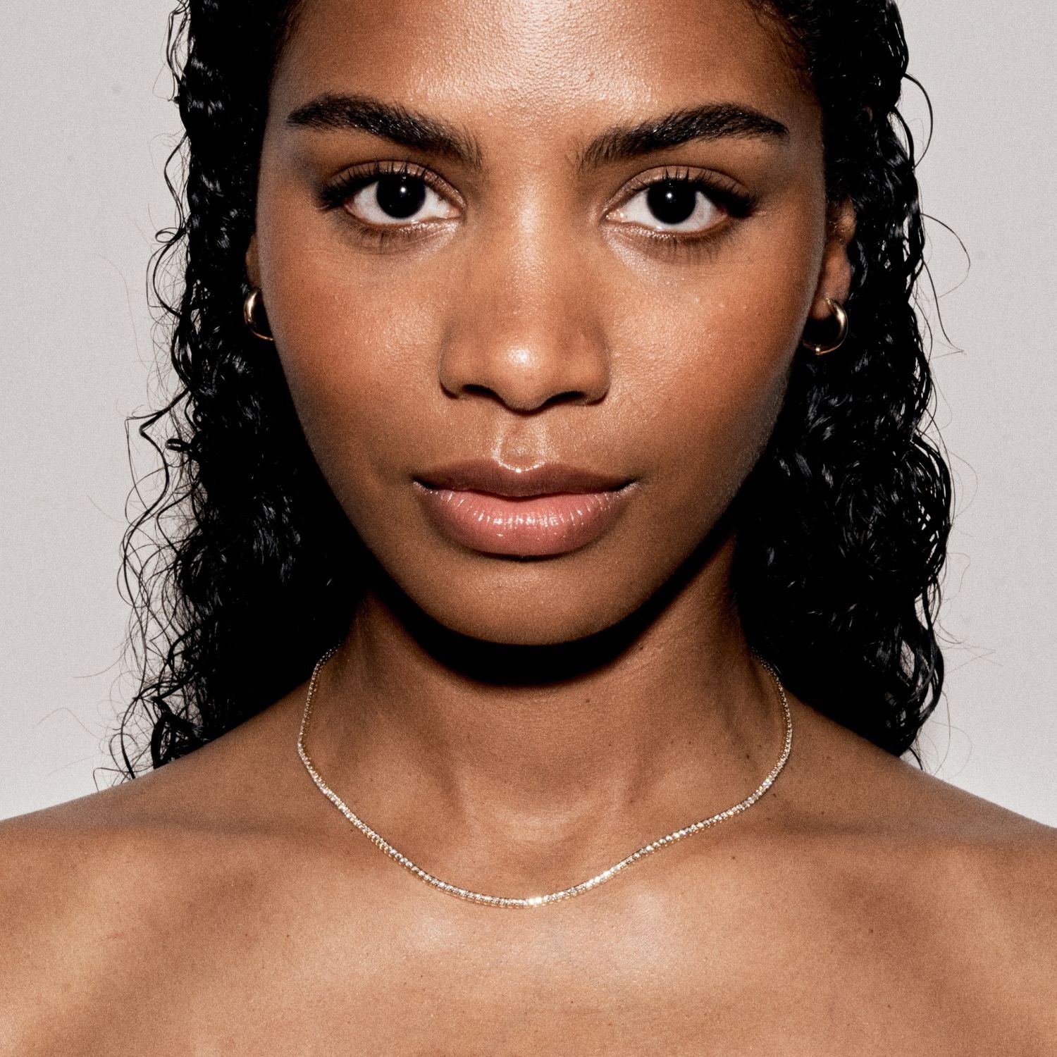 Diamant tennis ketting