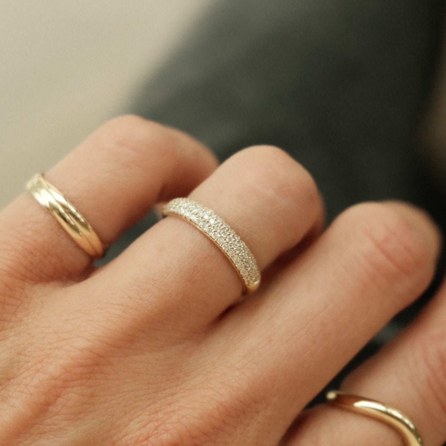 Diamanten Pavé Ring