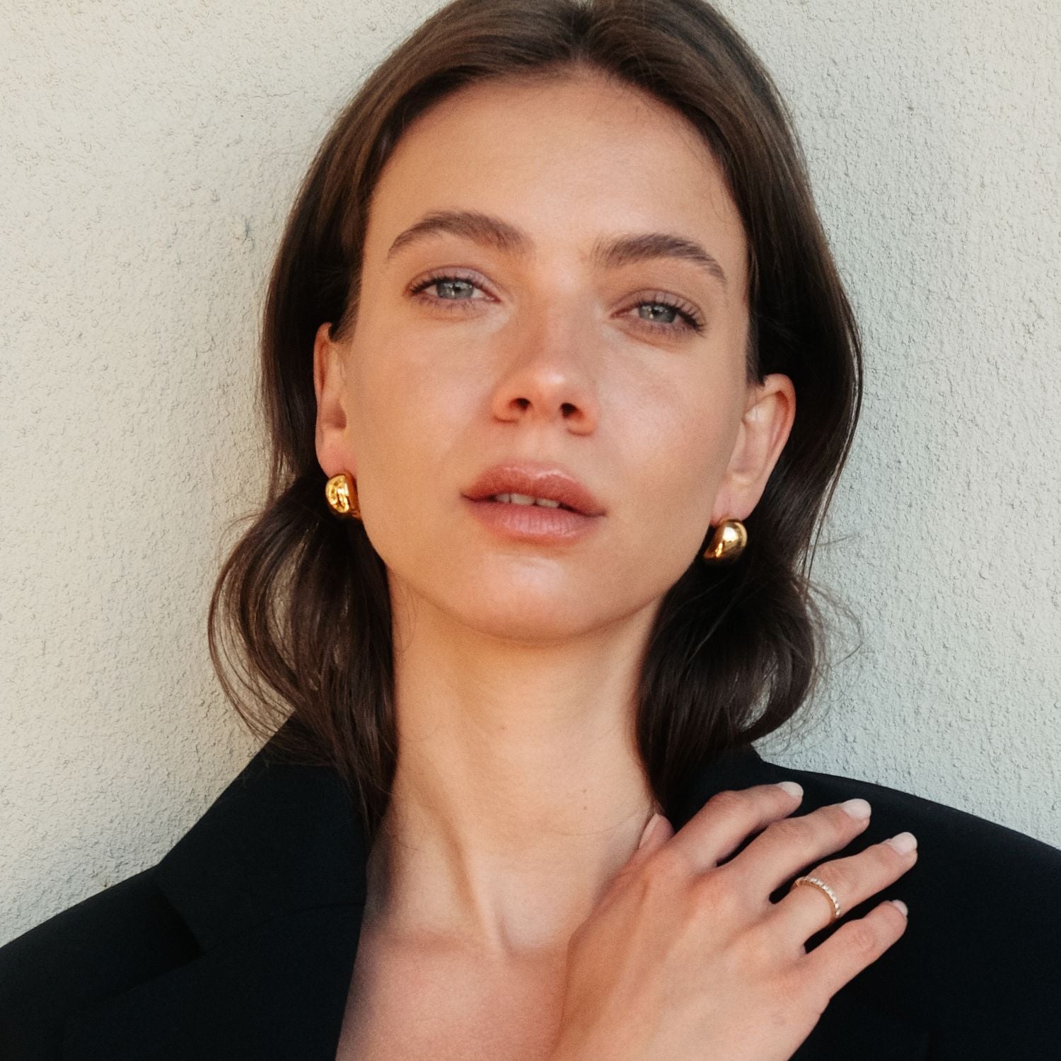 Dome earrings