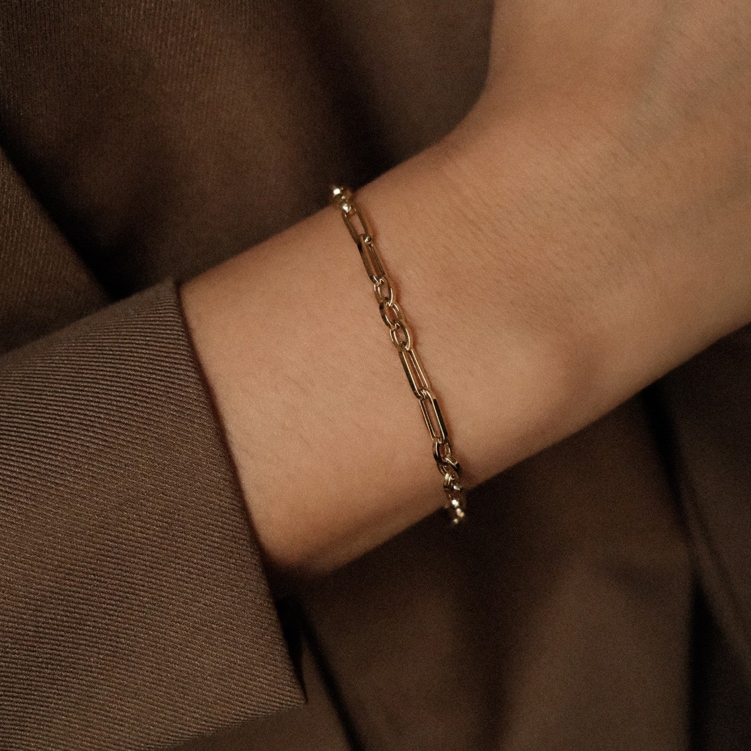 Duo Paperclip Armband