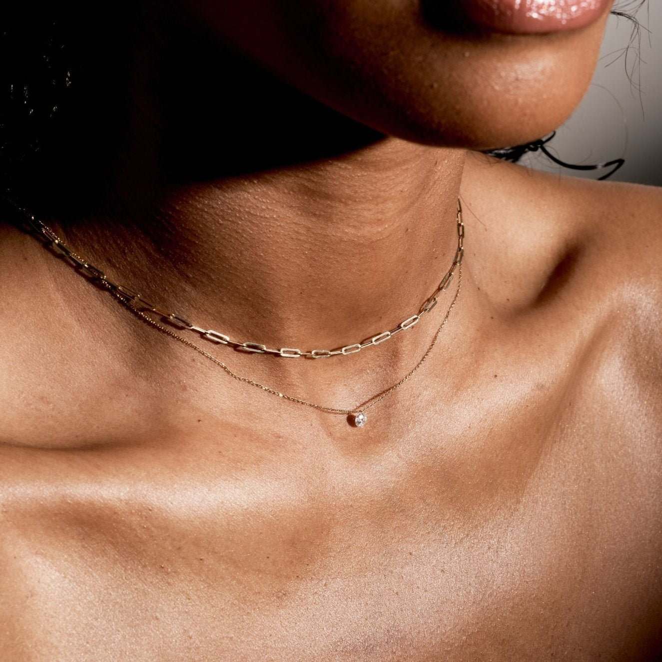 Essential diamant ketting