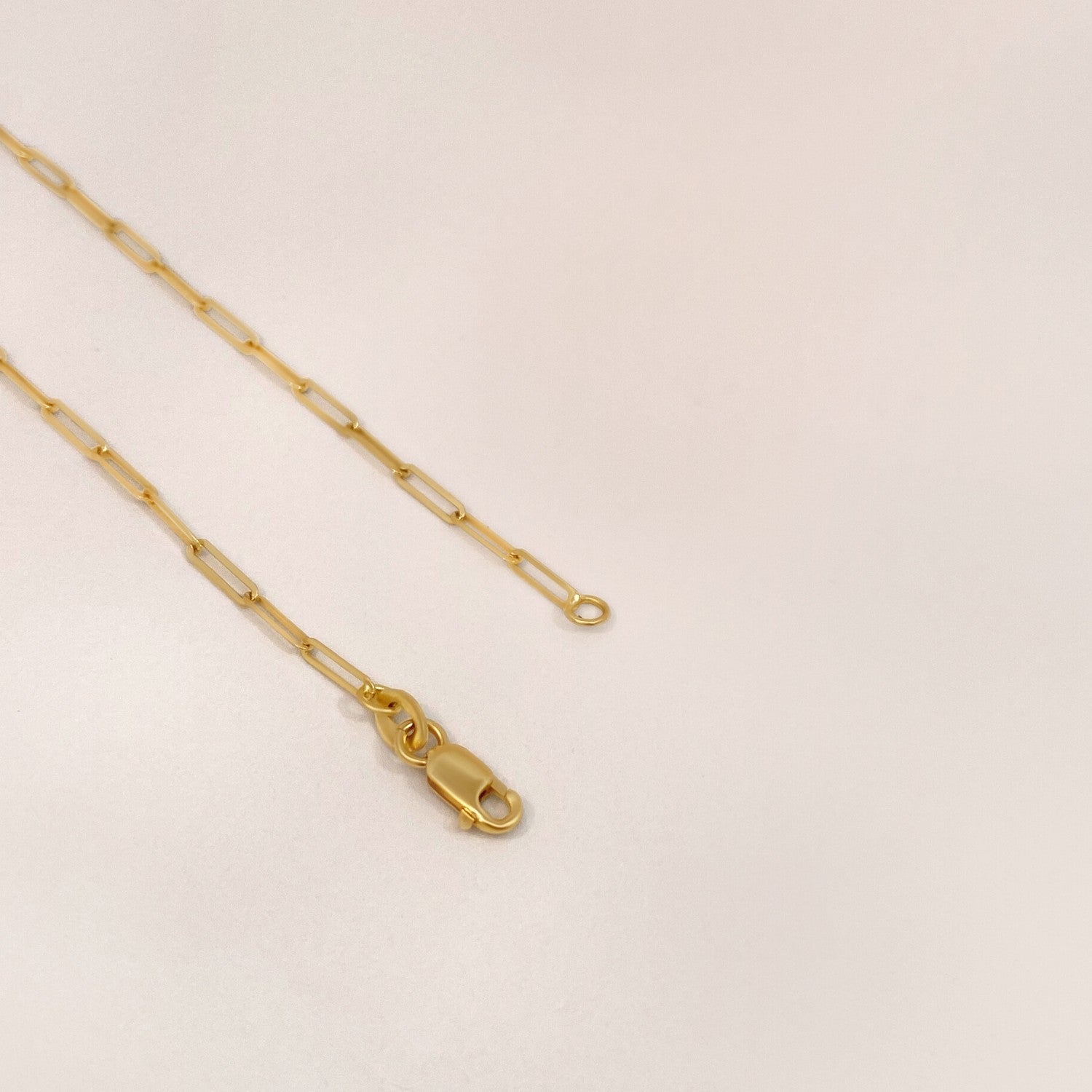 Fine paperclip ketting