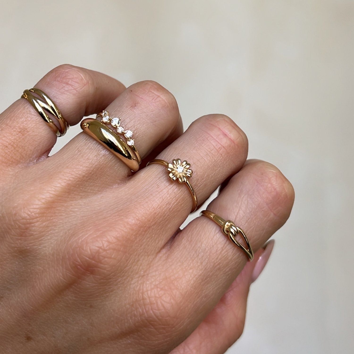 Flora Ring Crystal