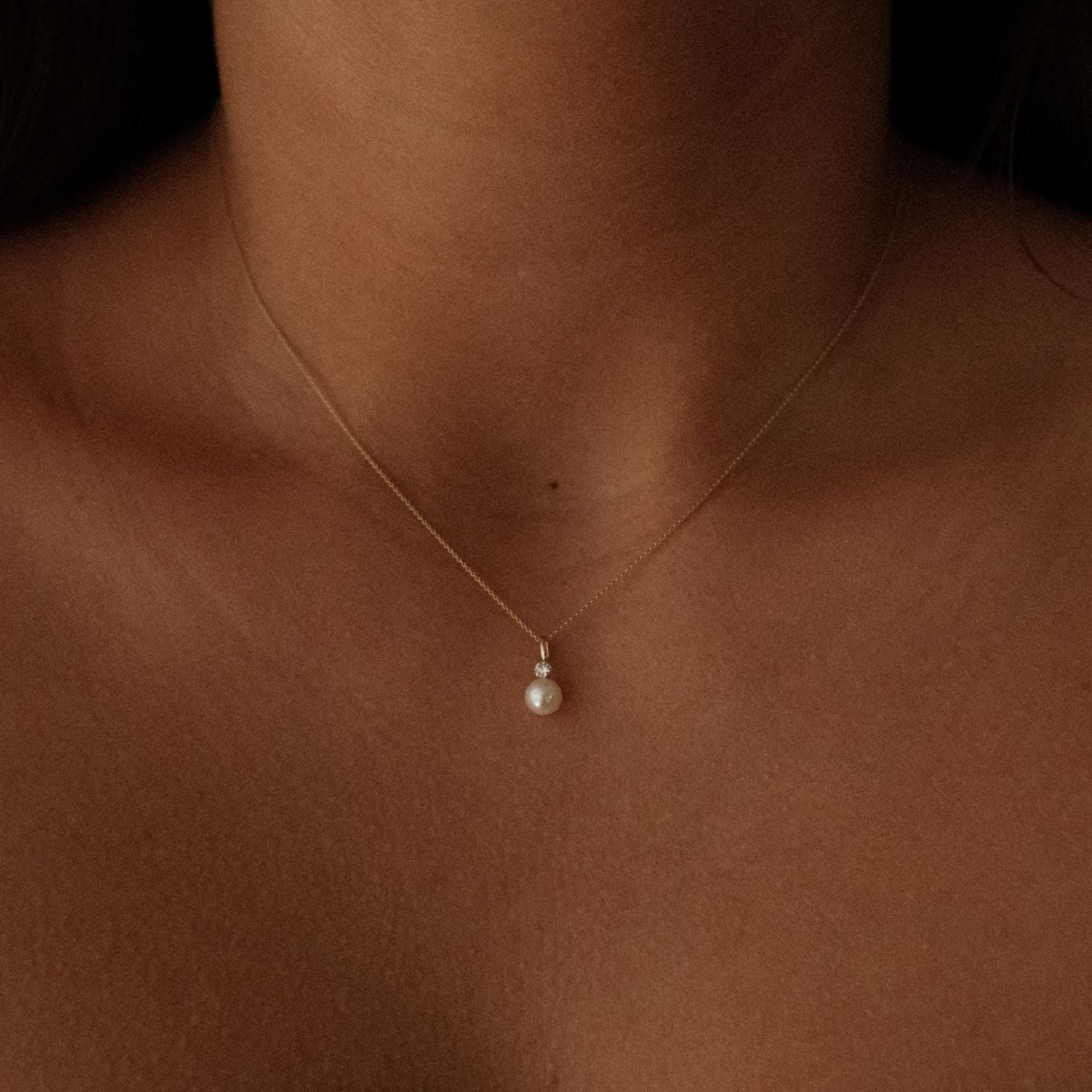 Freshwater Pearl Crystal Pendant