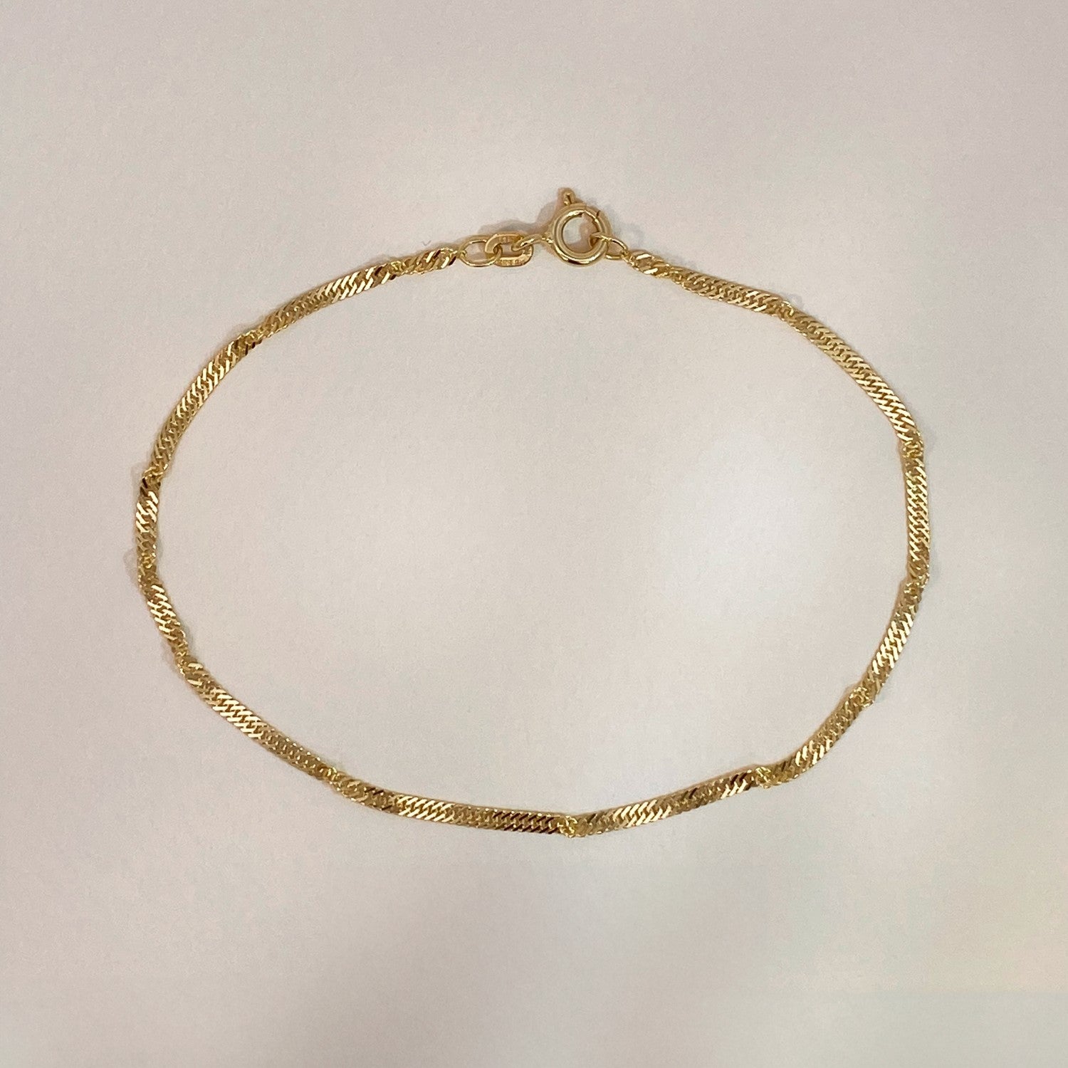 Gedraaide gourmet armband