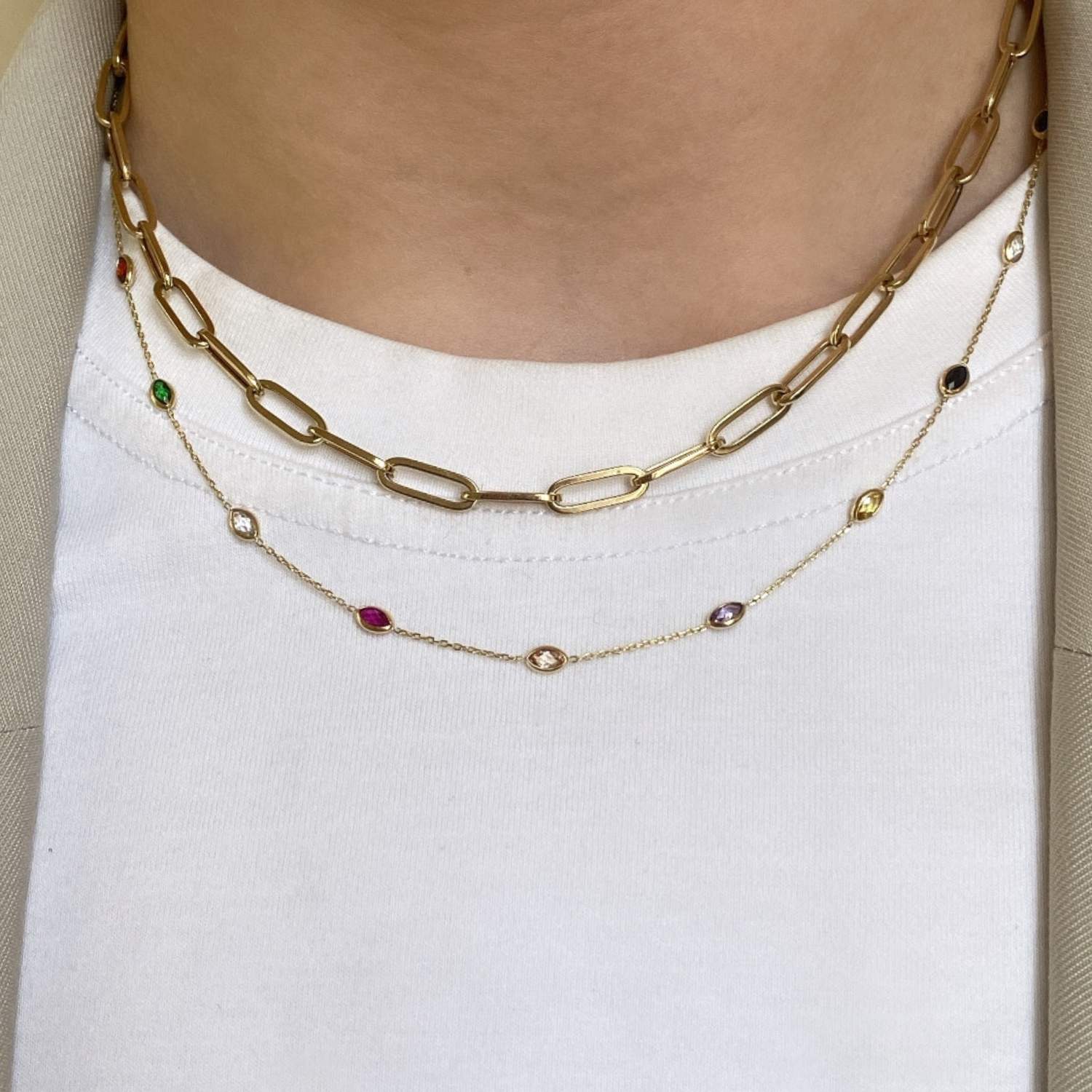 Gemstones Necklaces