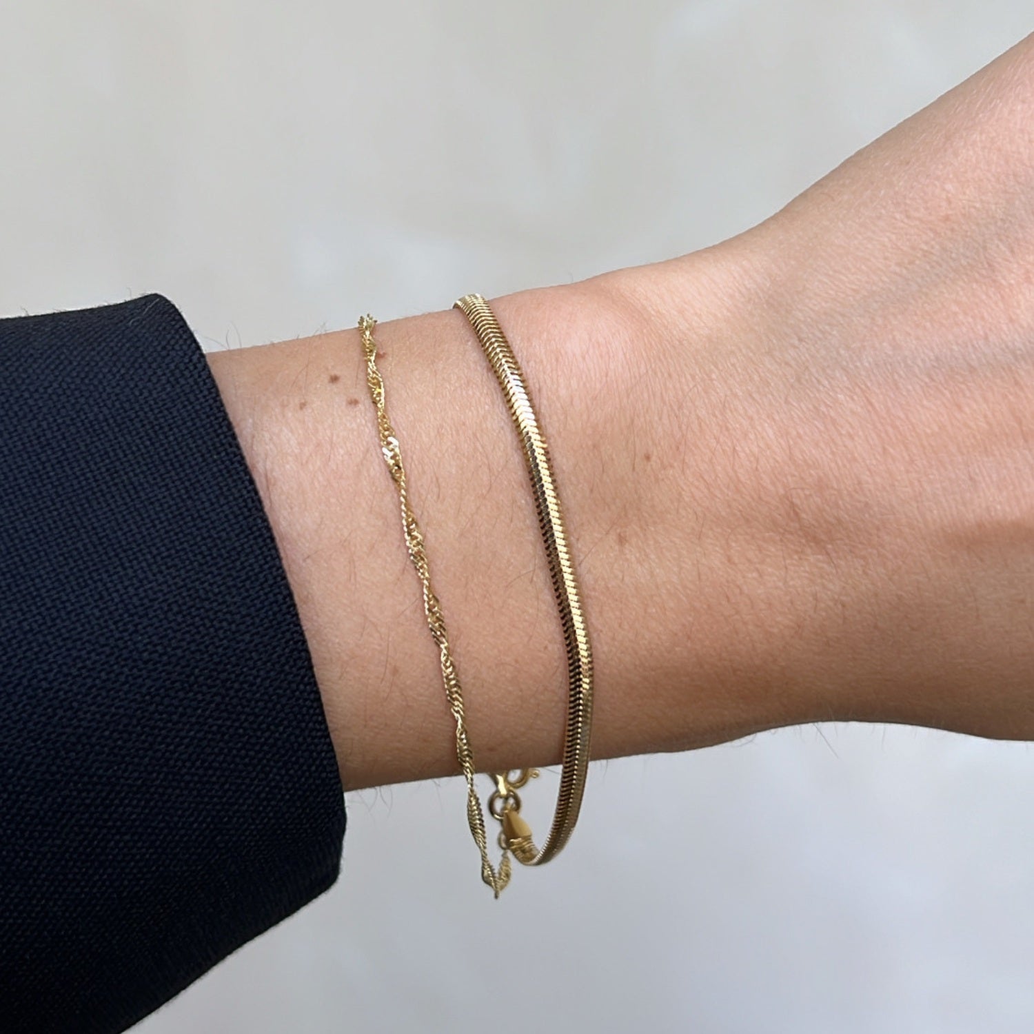 Gold Snake Bracelet