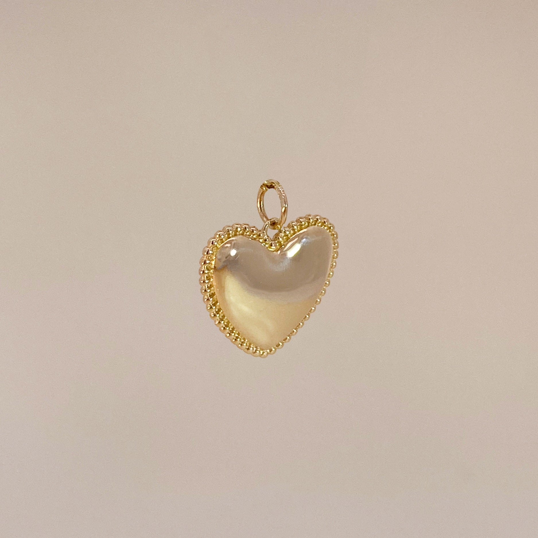 Golden Bold Love Pendant