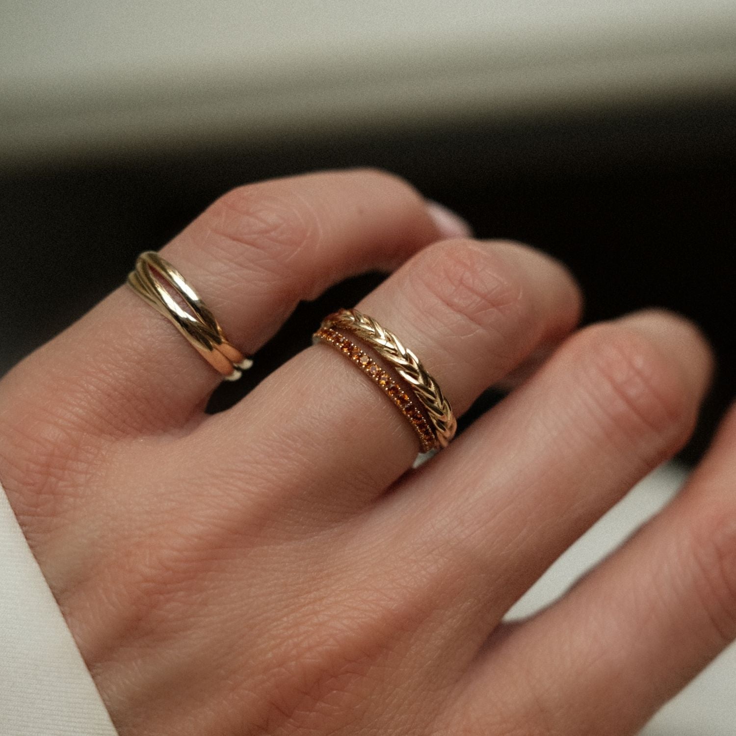 Golden Trio and Foxtail Ring
