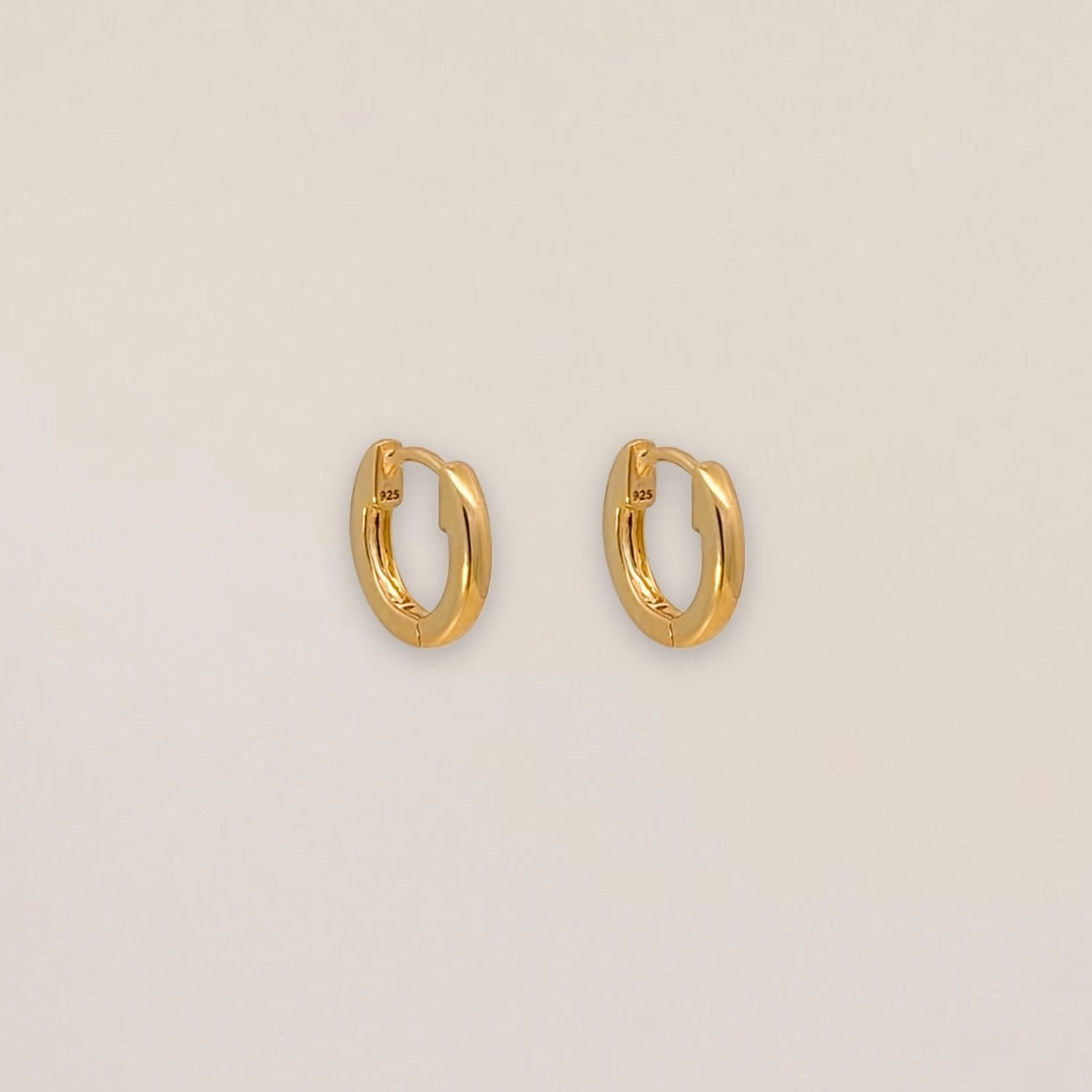 Gouden Basic Hoops