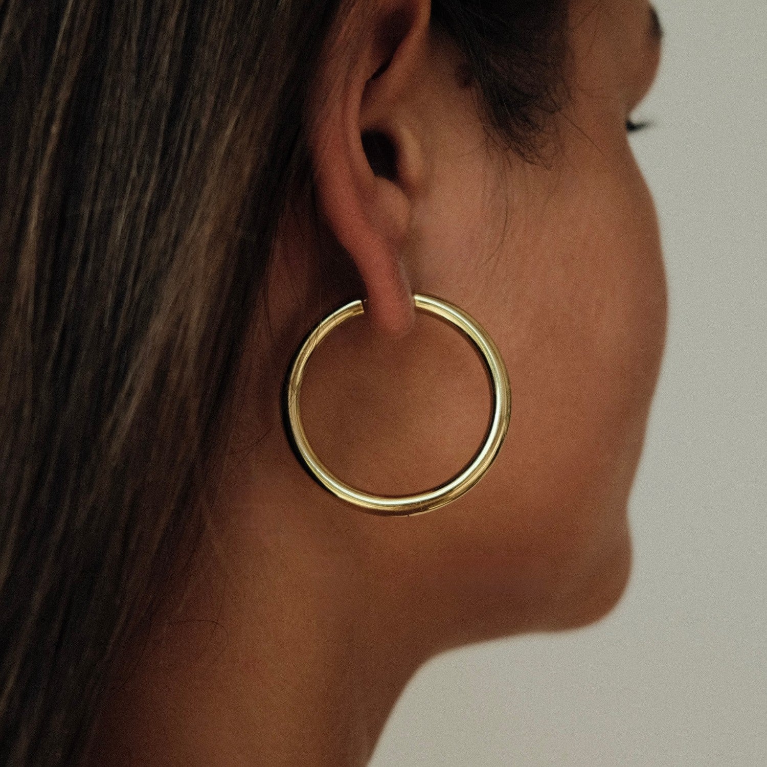 Gouden Iconic Hoops