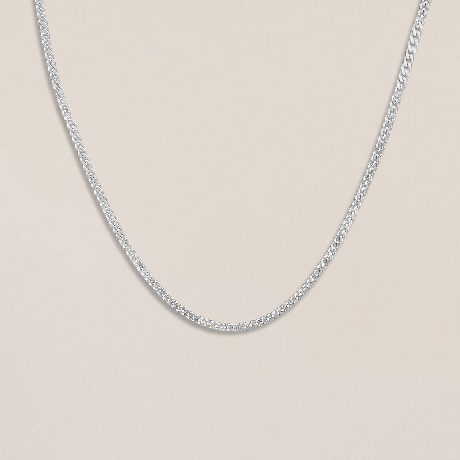 Gourmet necklace silver