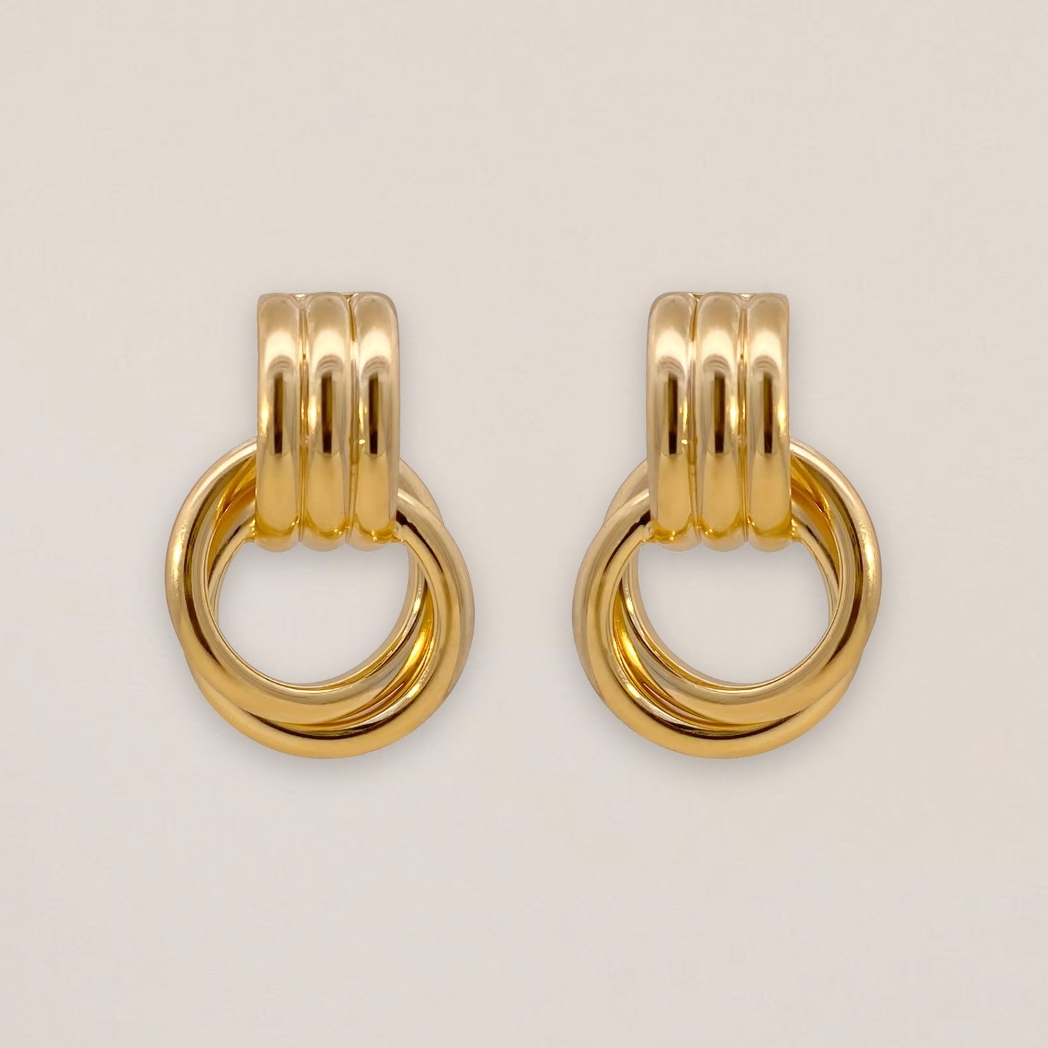 Grote Knot Oorbellen