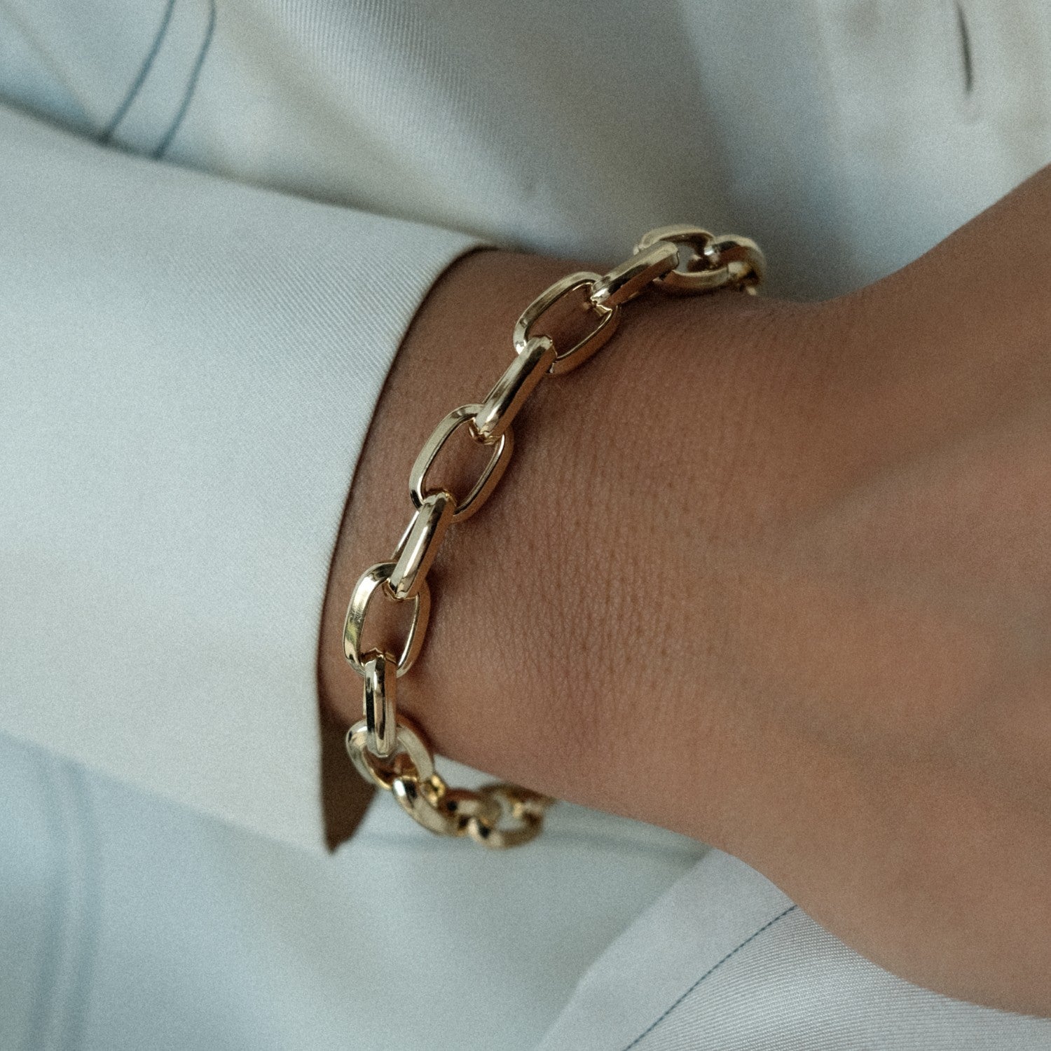 Grove schakelarmband