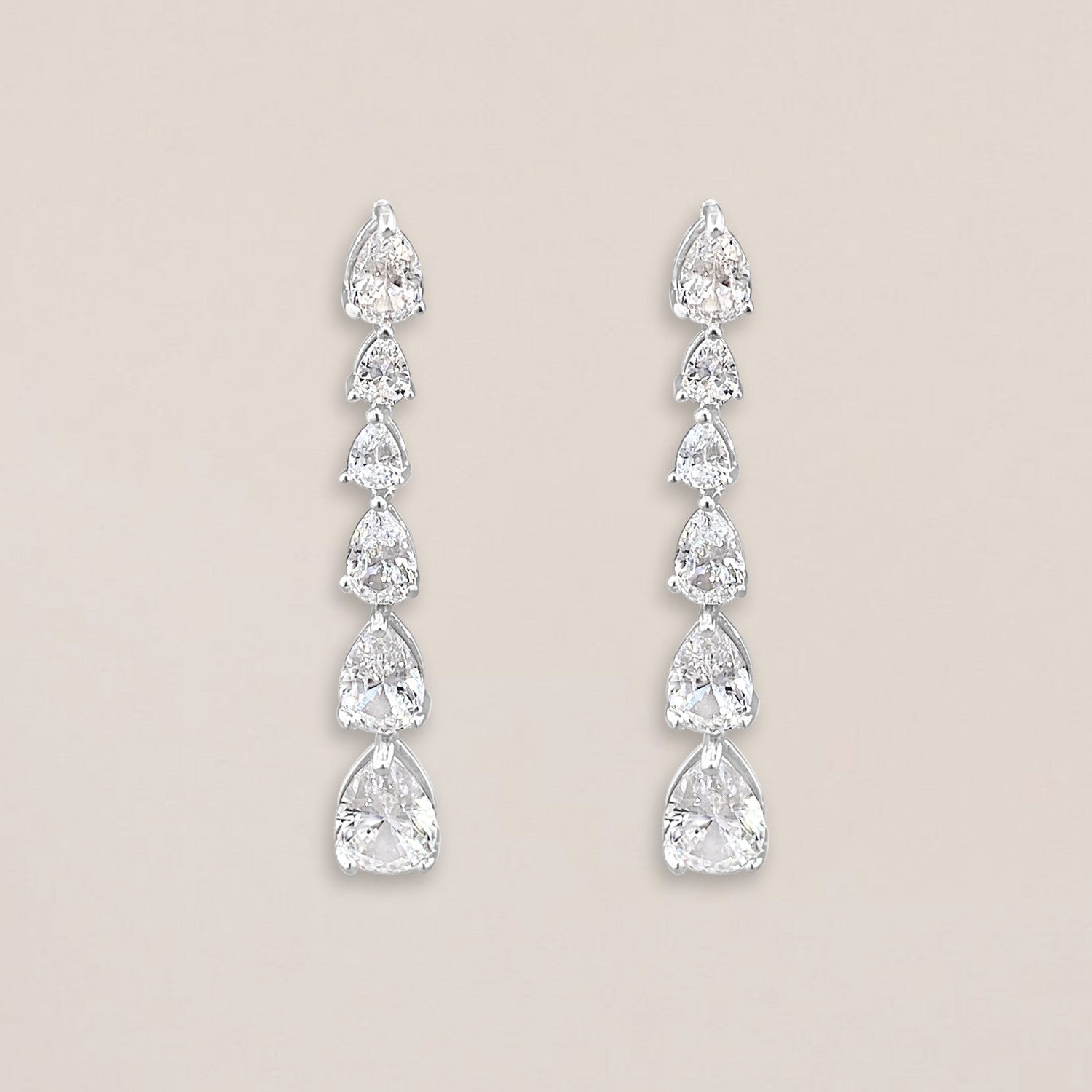 Hangende druppel oorbellen