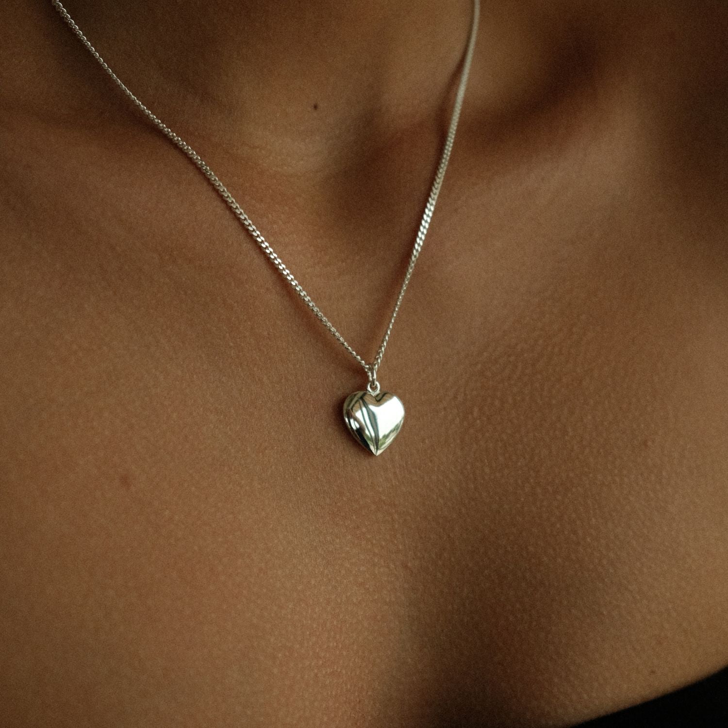 Hart bedel zilver large Oro Jewels