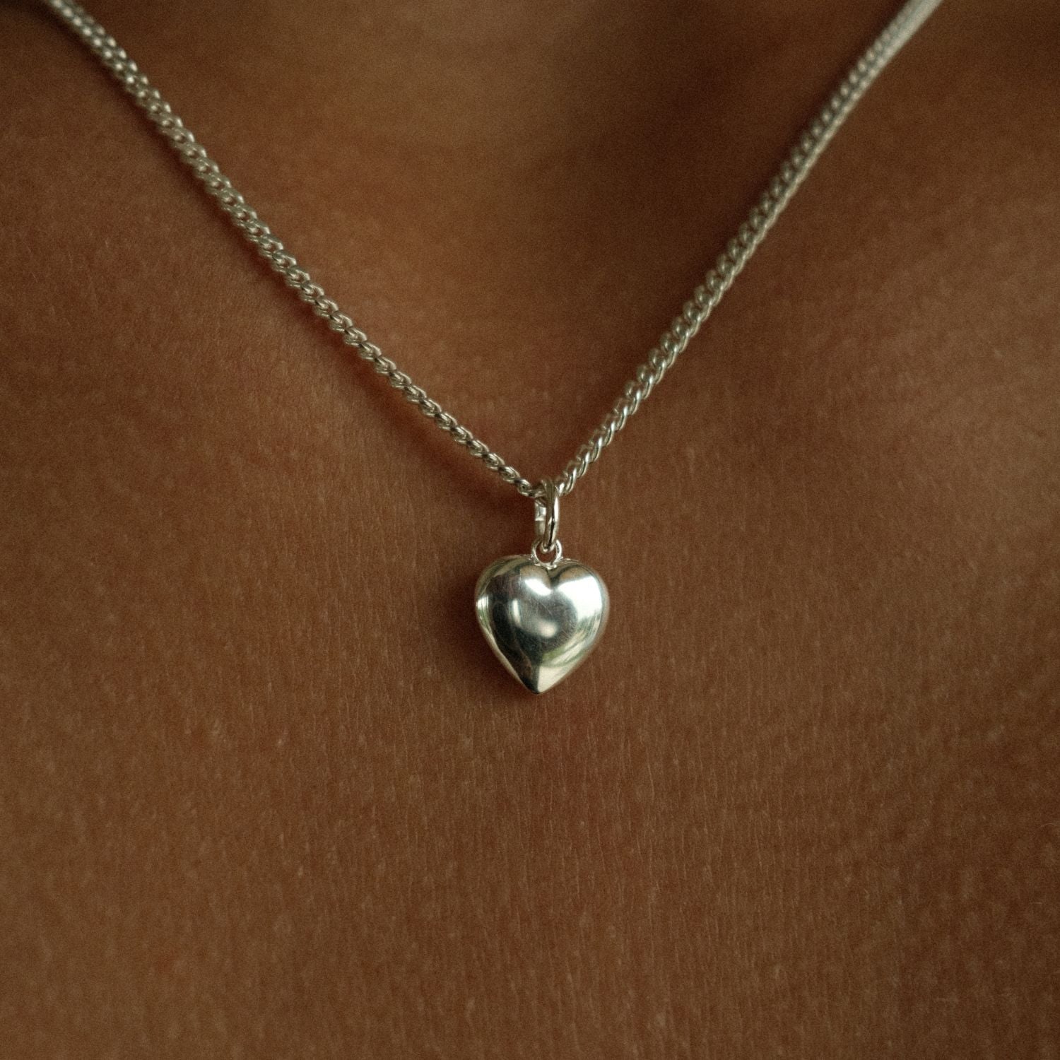 Hart bedel zilver small Oro Jewels