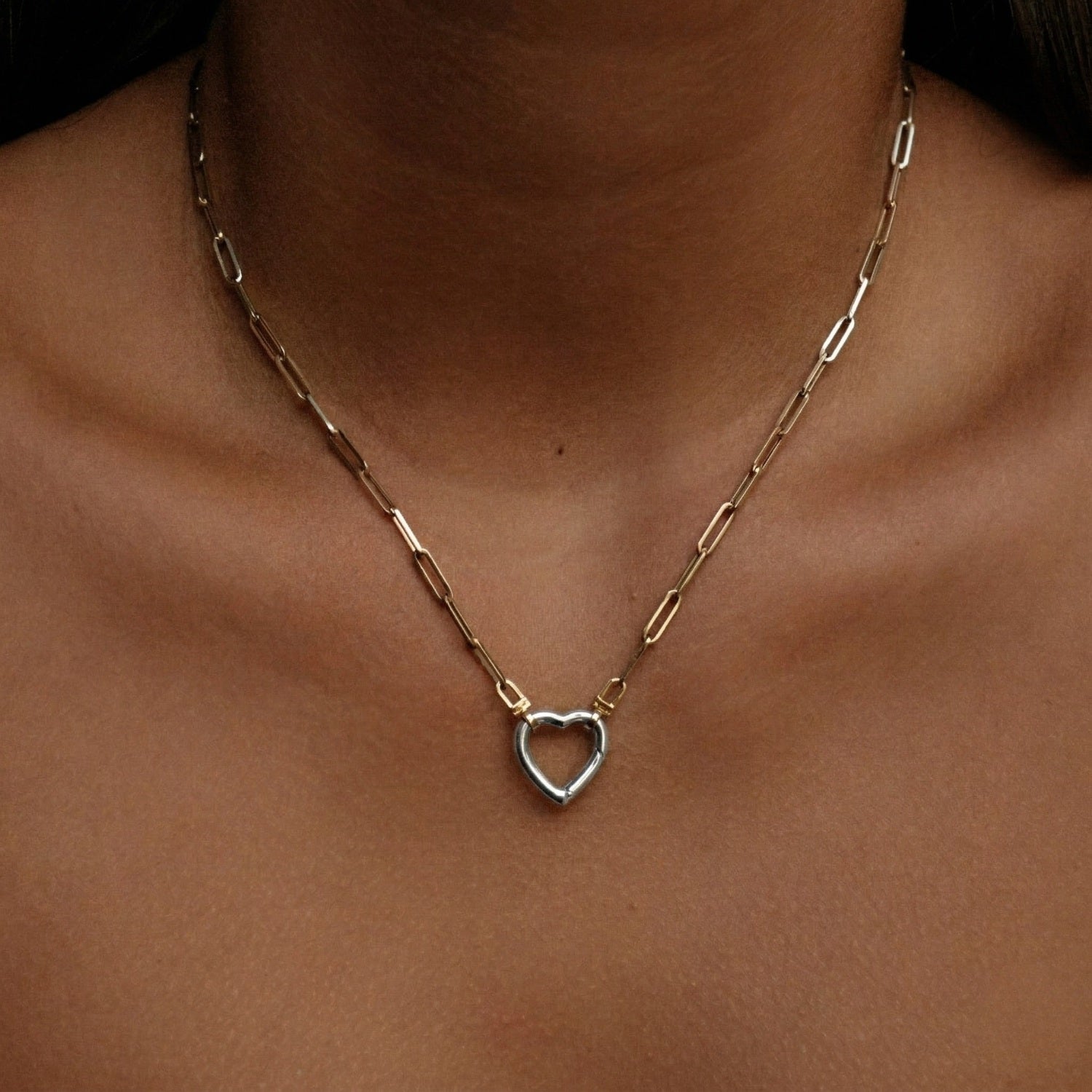 Heart Silver Connector