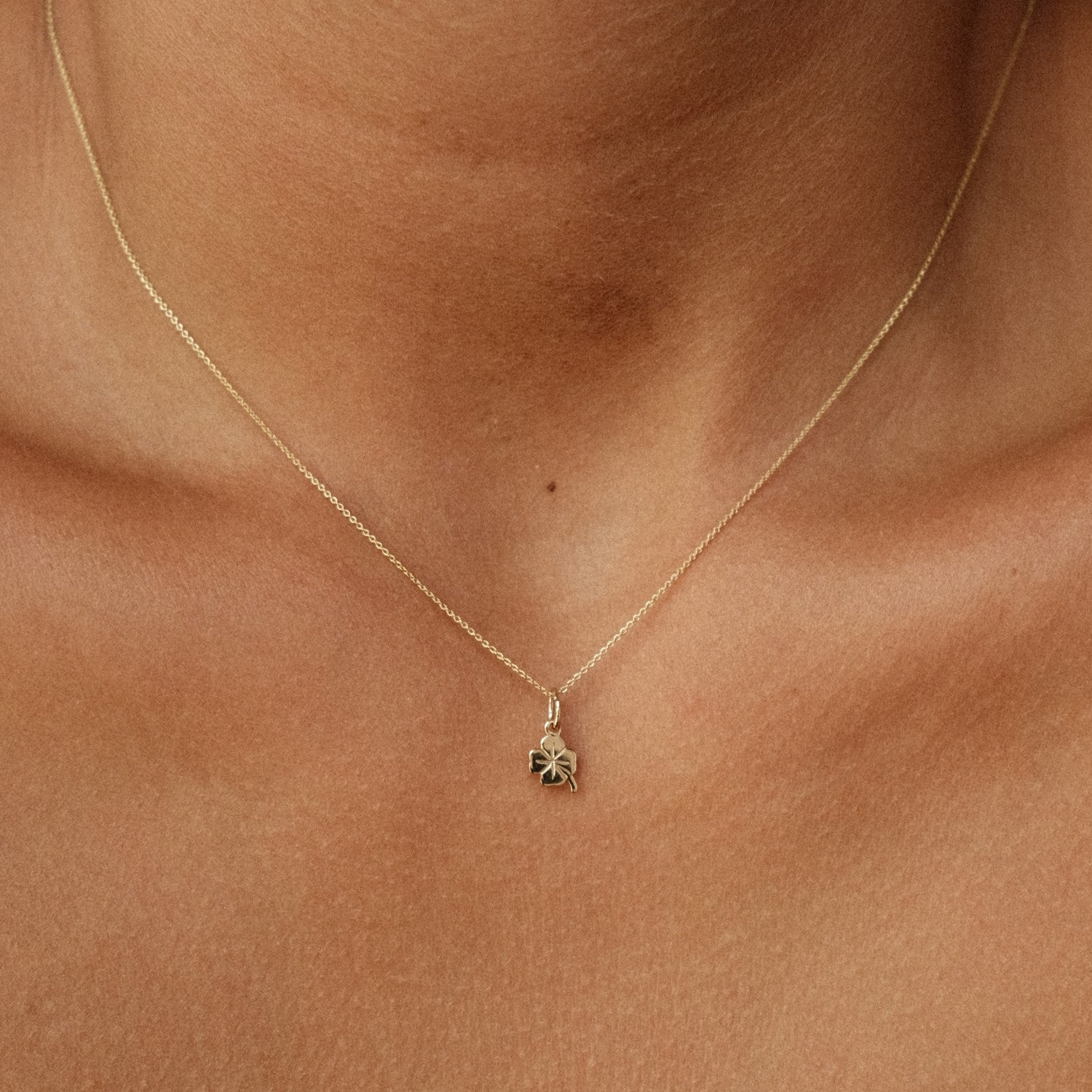 Klavertje Vier Gouden Bedel