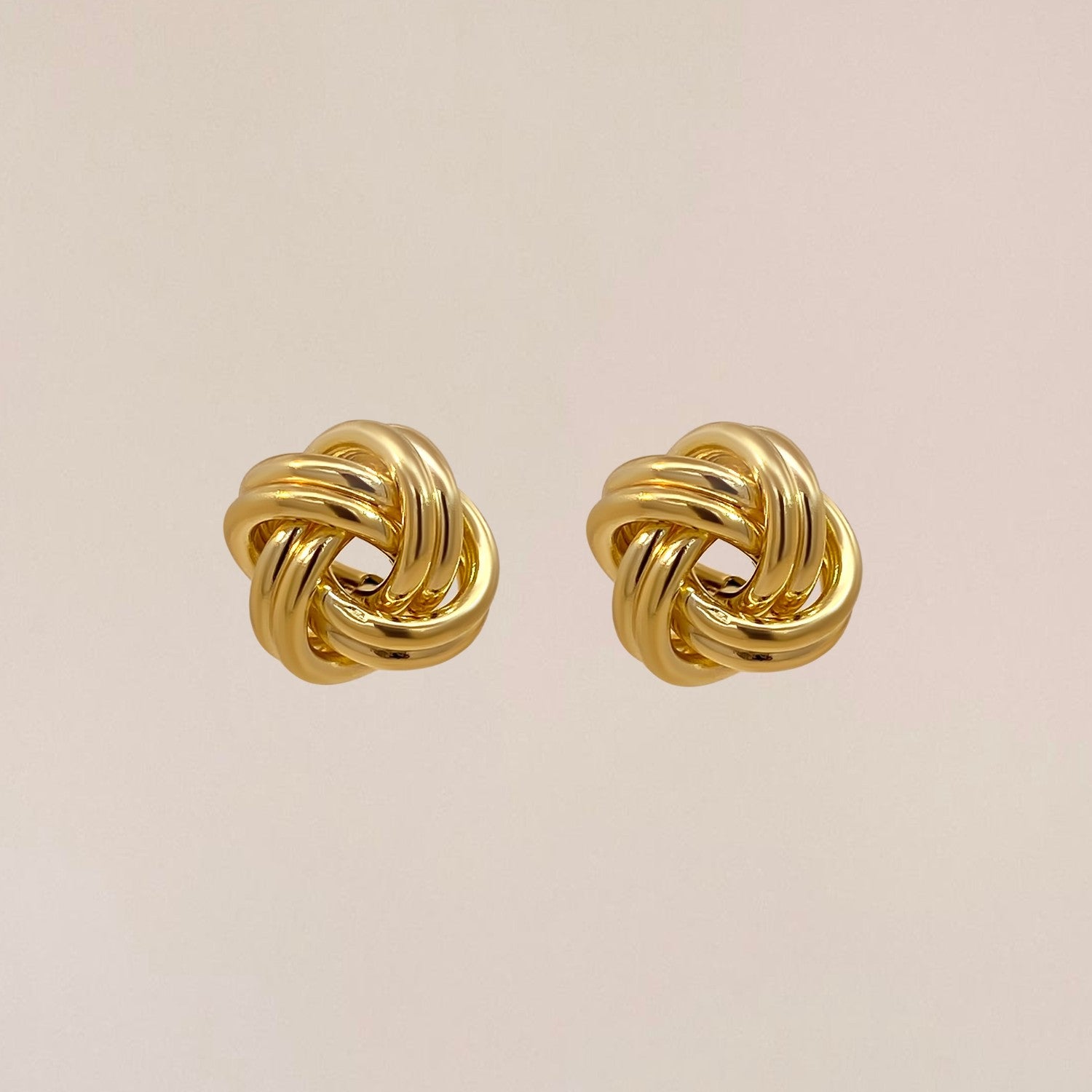Knot oorbellen