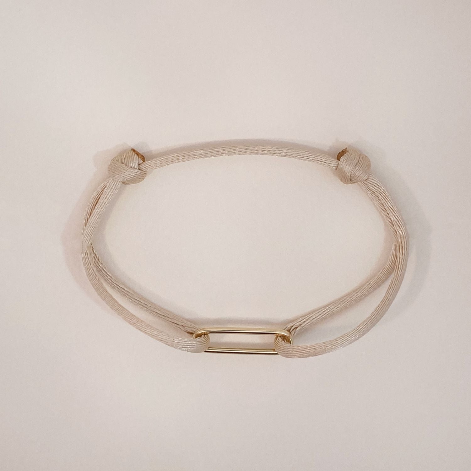 Loop on Satin Bracelet