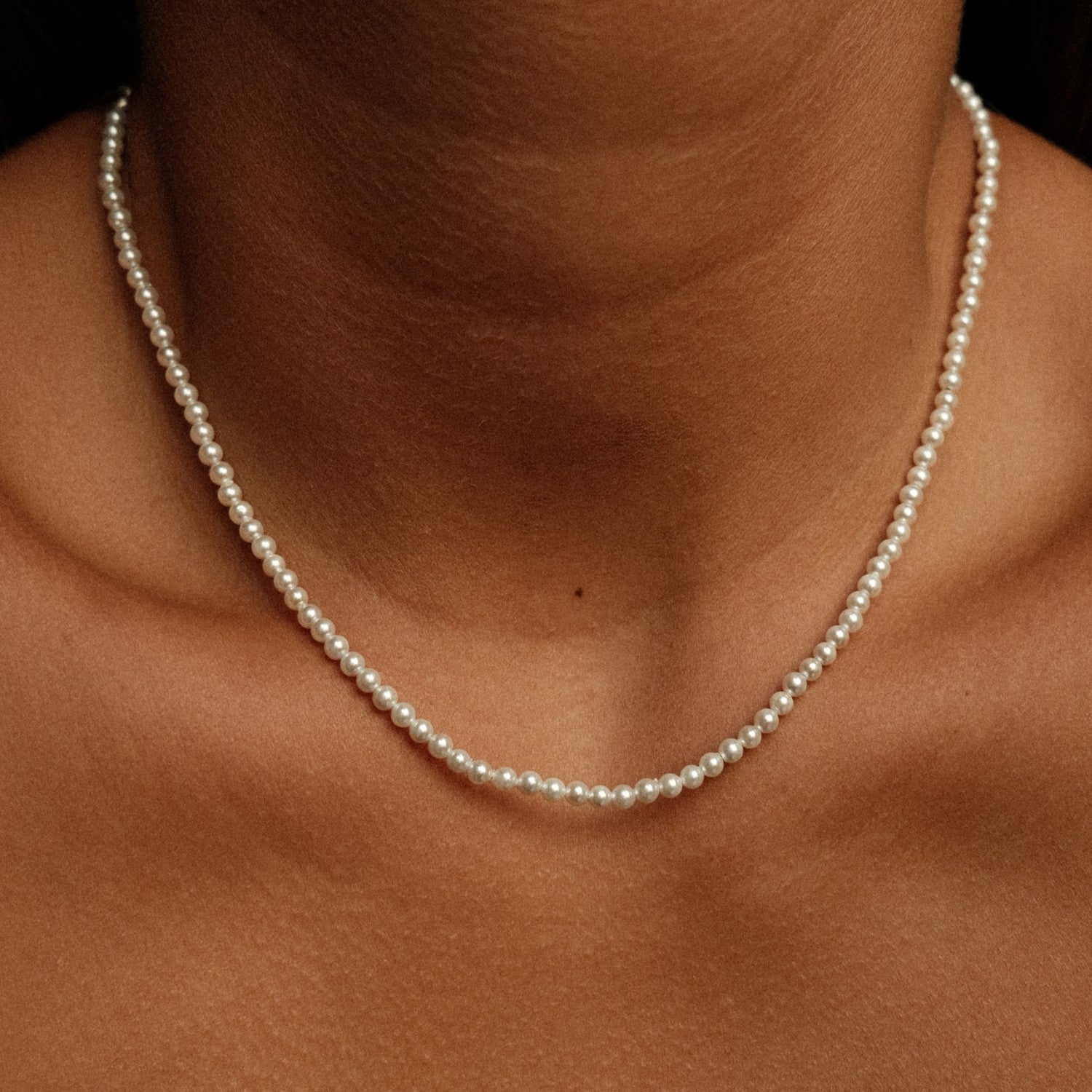 Mini Parel Ketting Oro