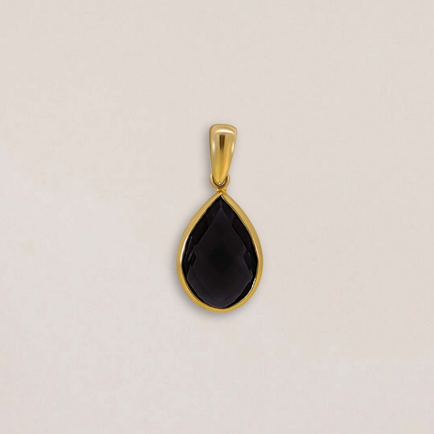Onyx Drop Pendant