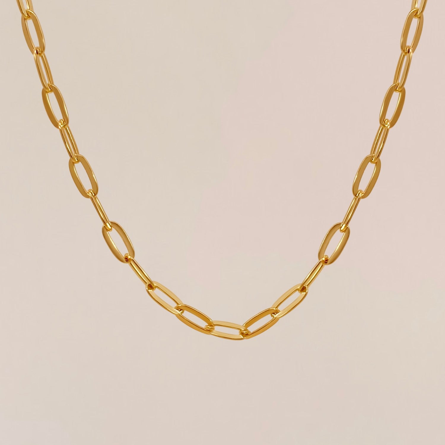 Paperclip schakel ketting