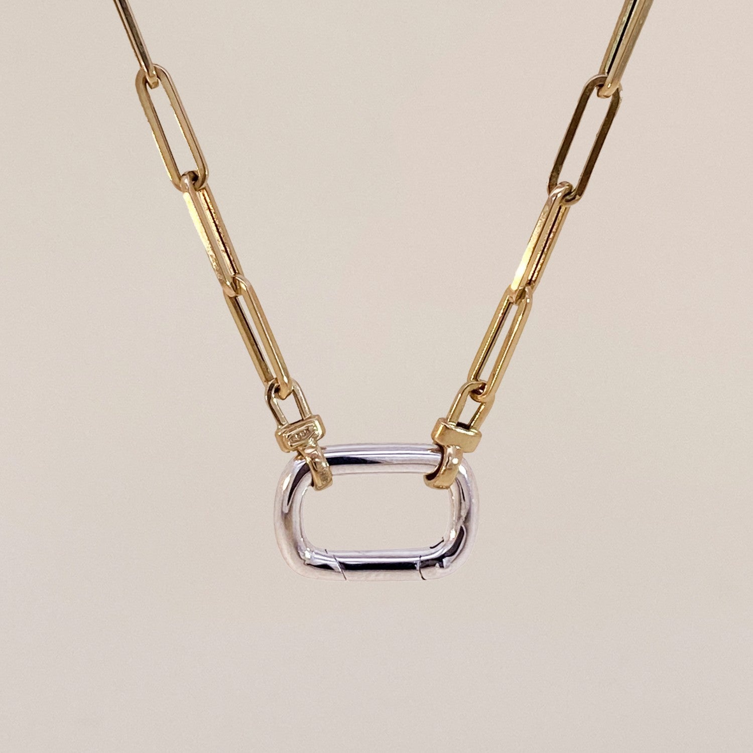 Chunky Connector Zilver