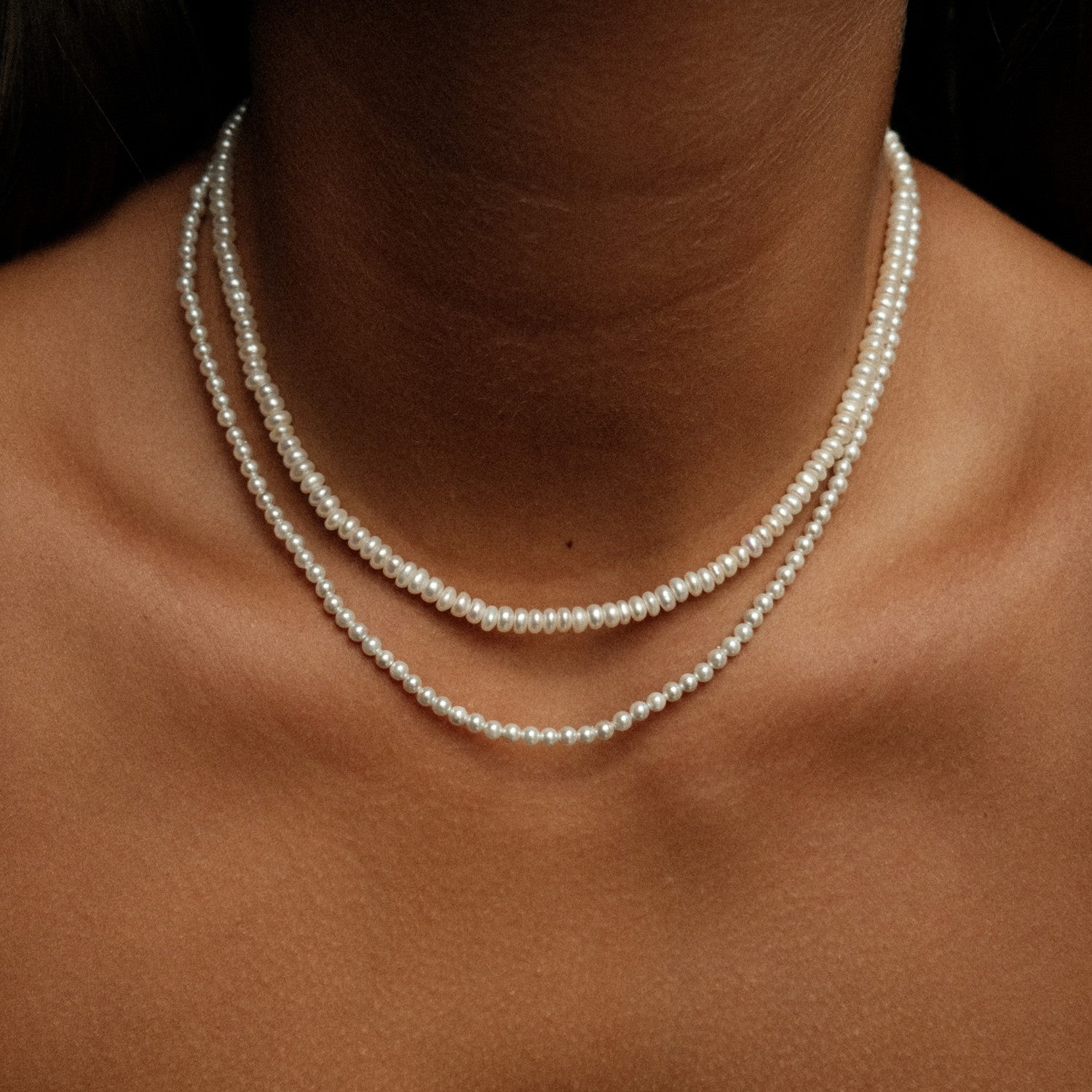 Mini Pearl Necklace | Oro Jewels