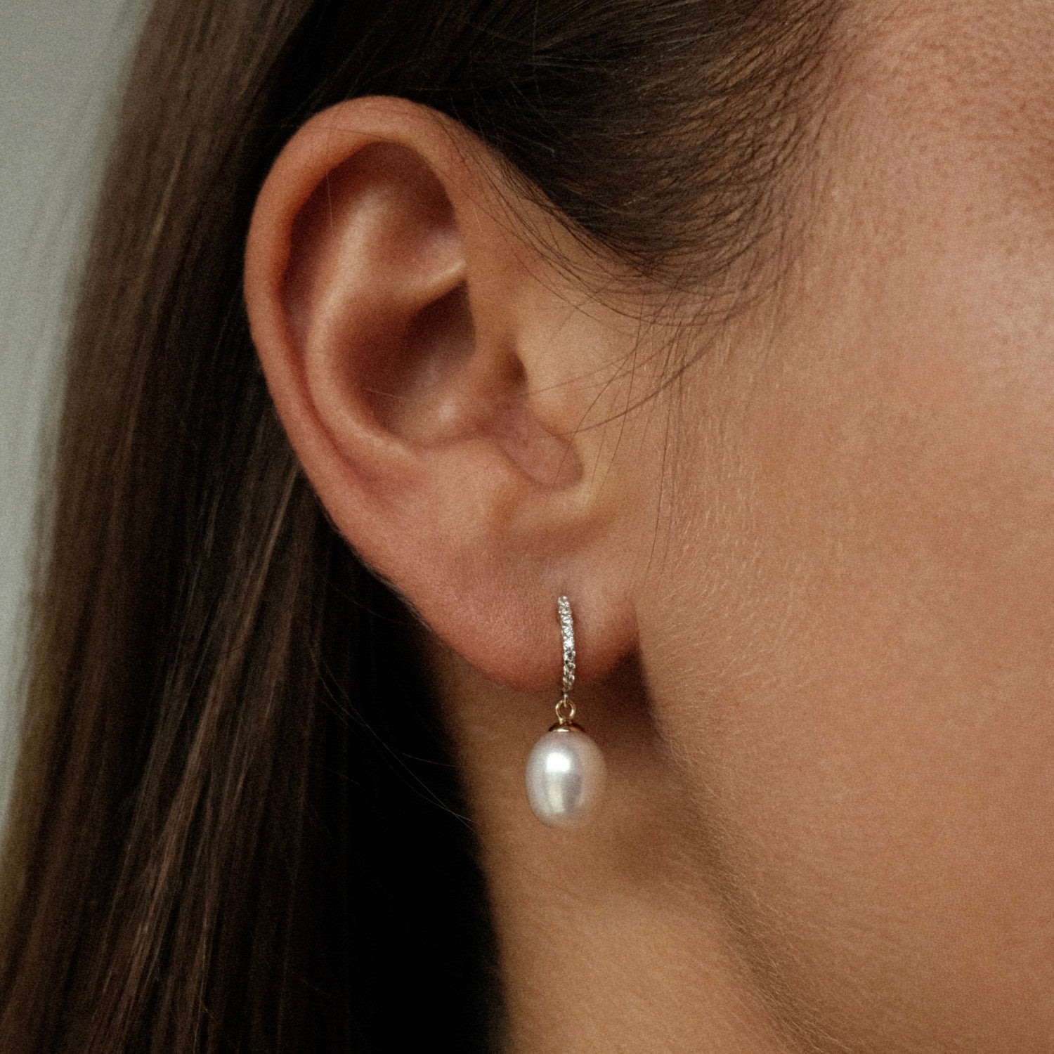 Pearl Spark Earrings