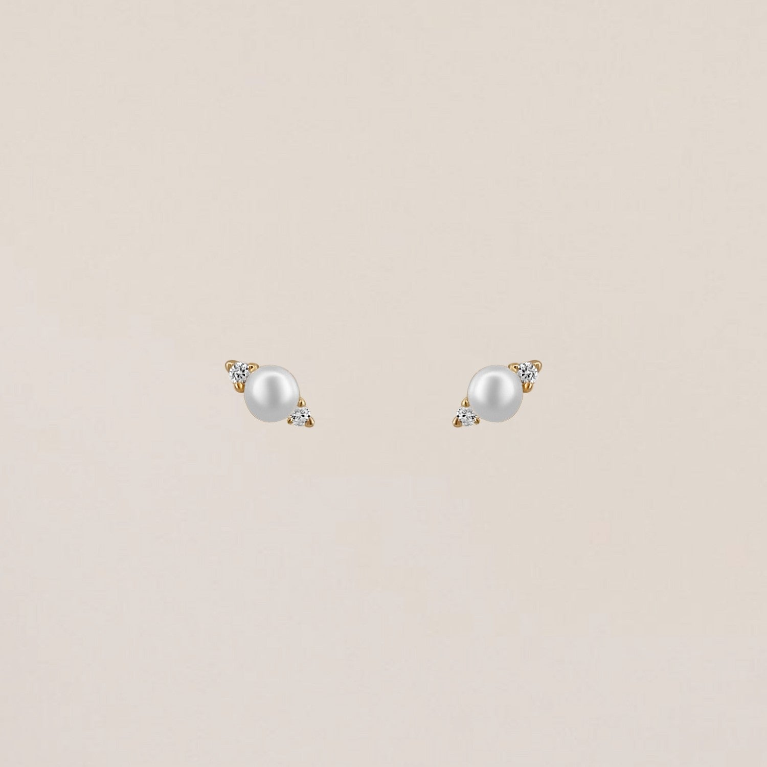 Pair of pearl earrings
