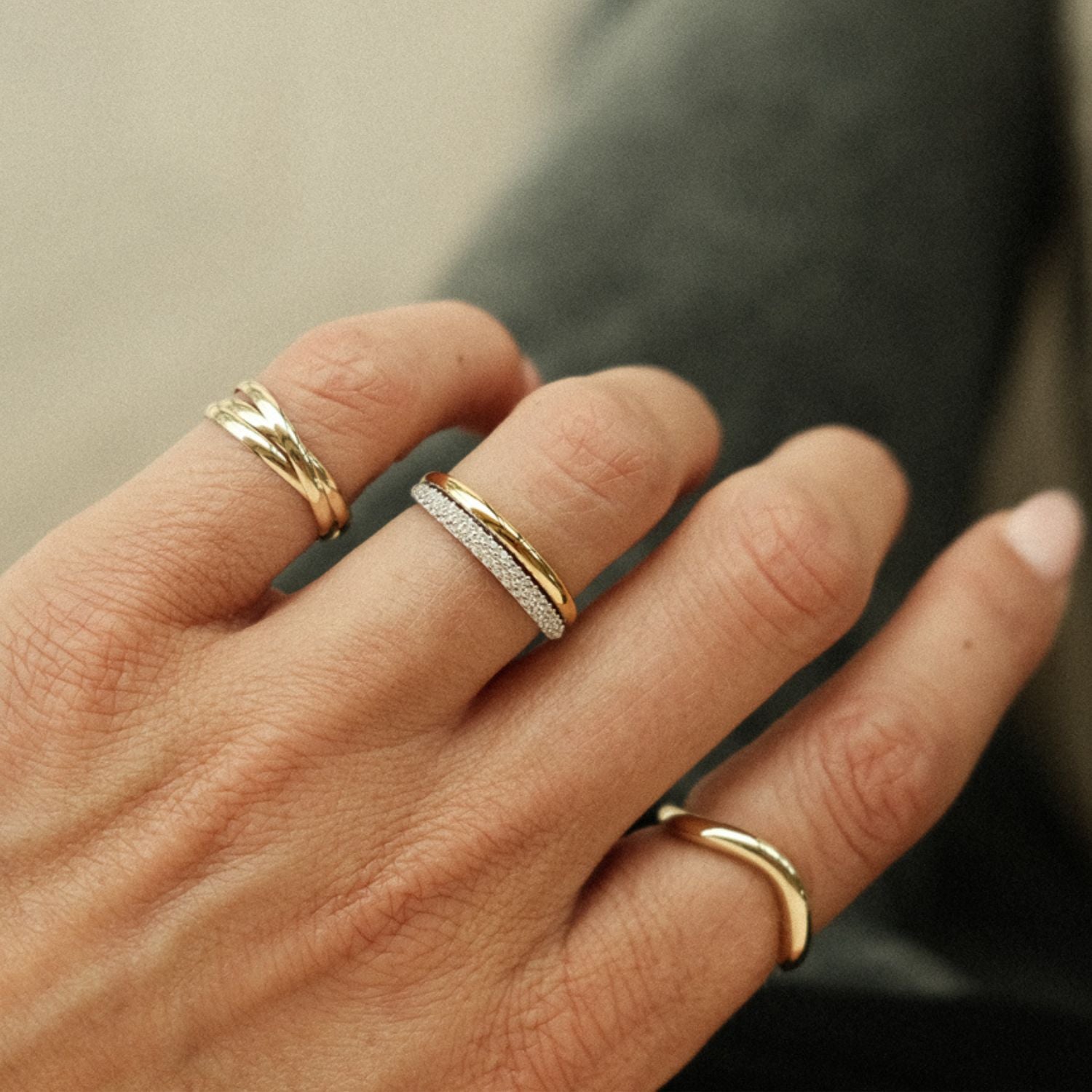 Ring met Goud en Zilver