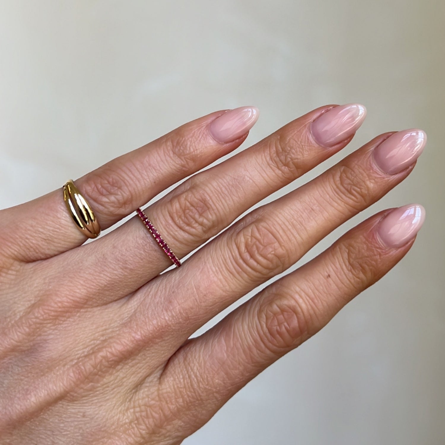 Robijn Edelstenen Ring