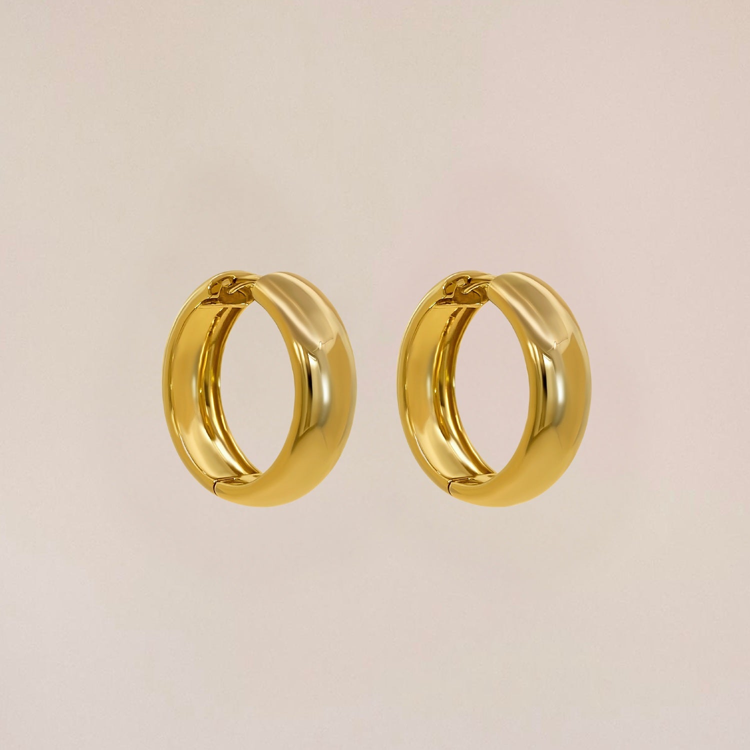 Ronde Bold Hoops