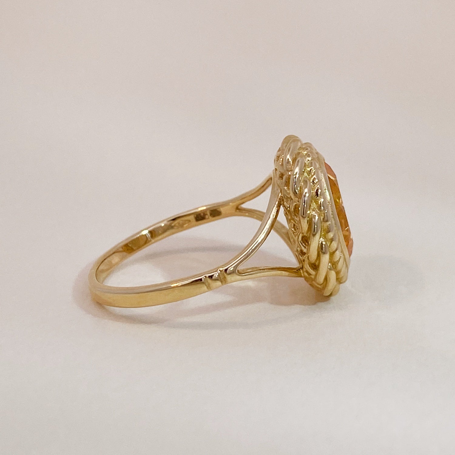 Royal Citrine Ring