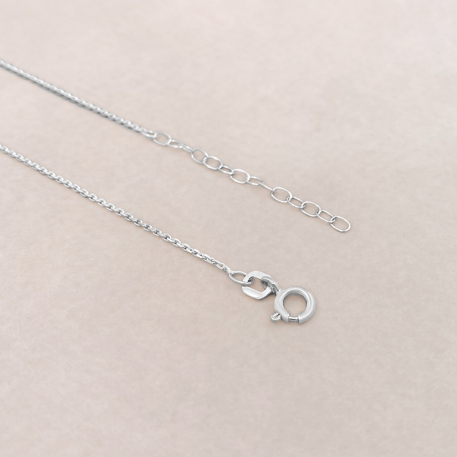 Schelp ketting sluiting zilver
