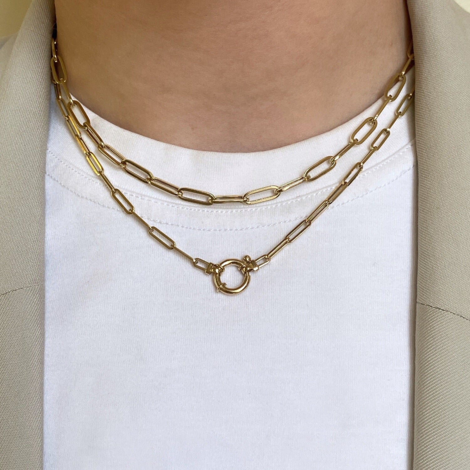 Signature Paperclip Necklace