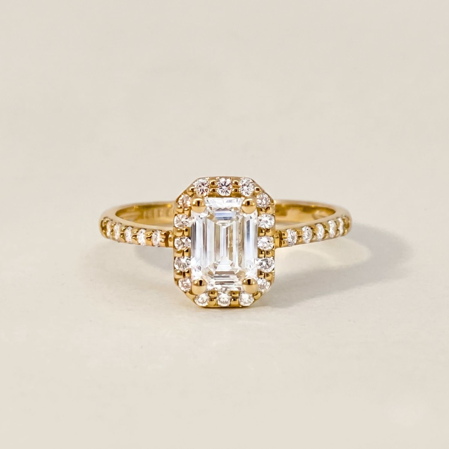 Signature Diamond Halo Ring