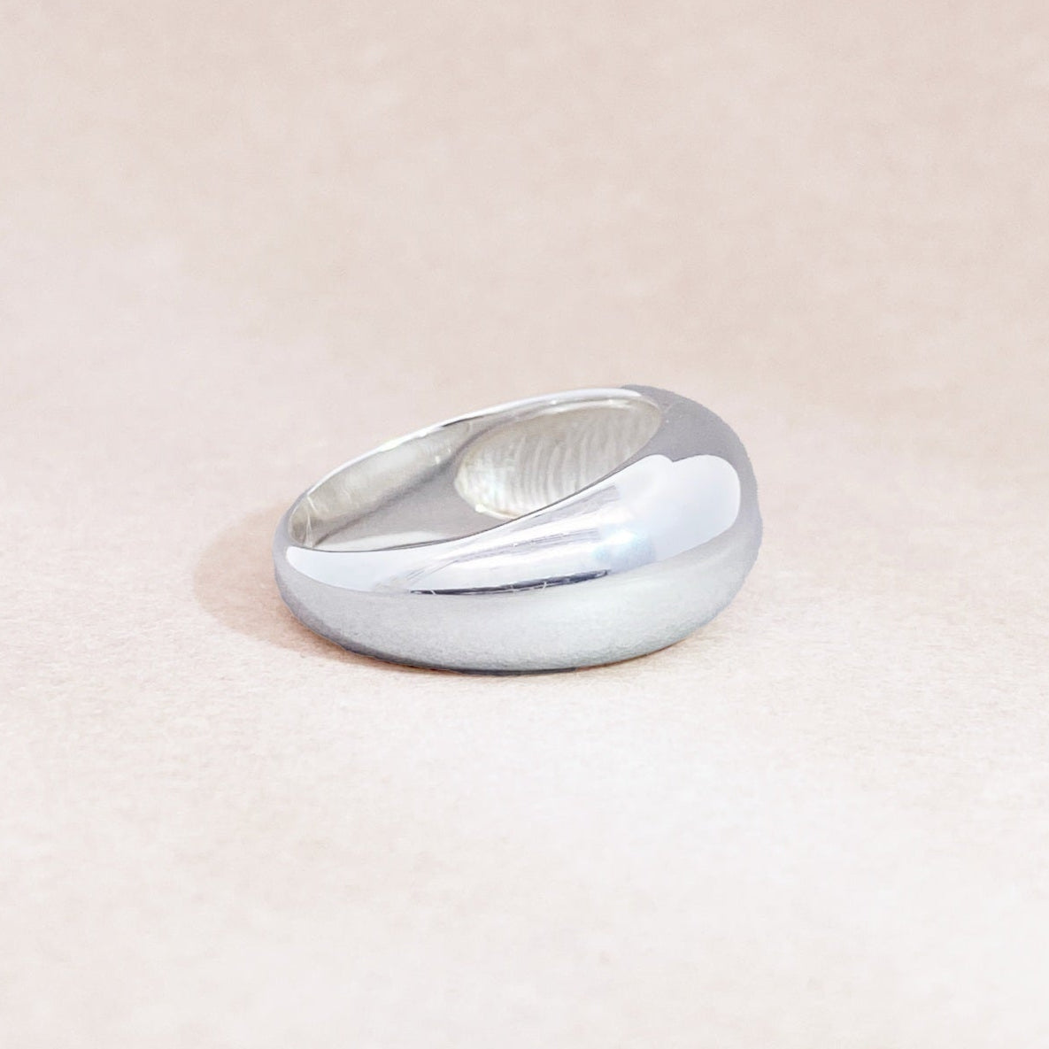 Silver Ring Balloon Medium