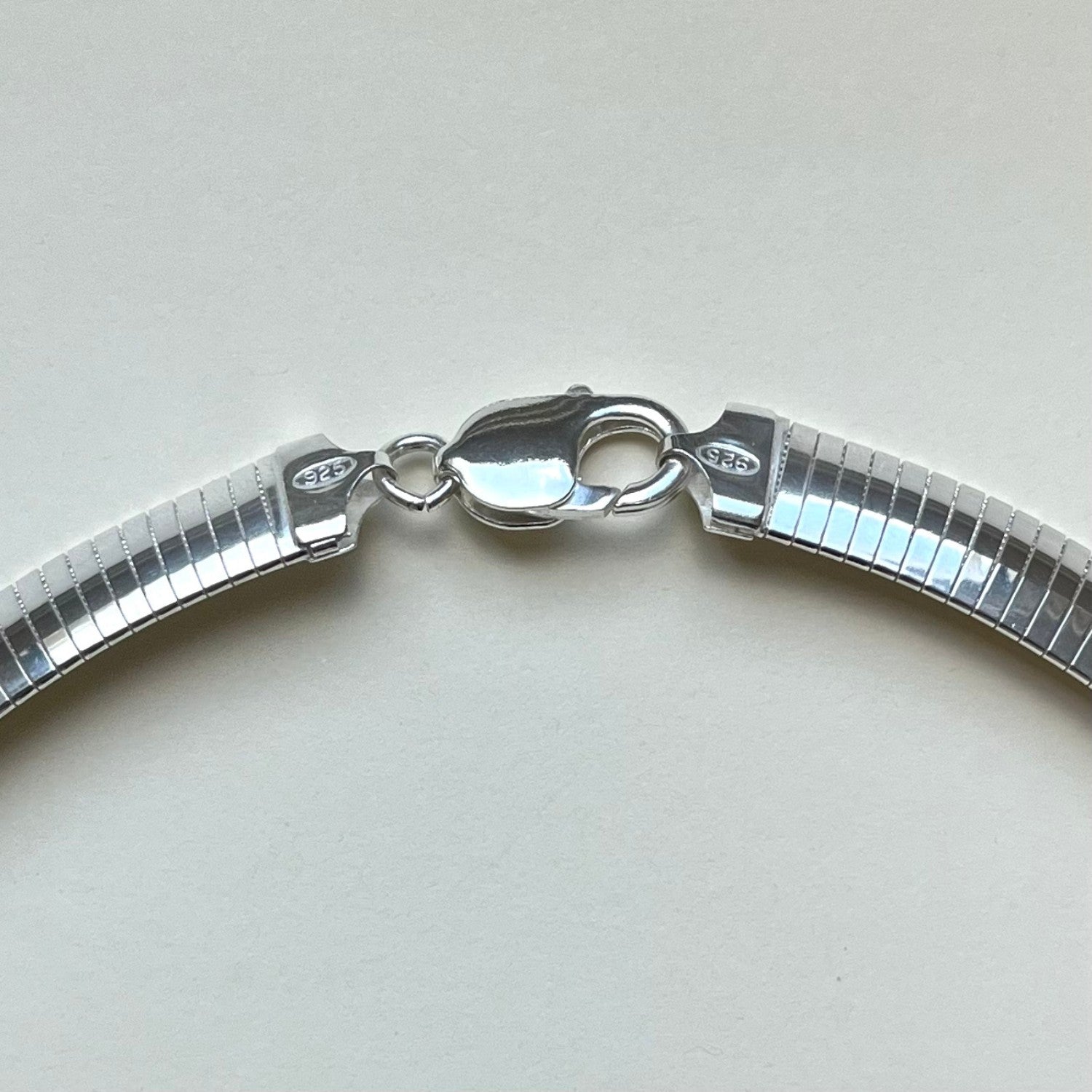 Snake Schakel Ketting Zilver