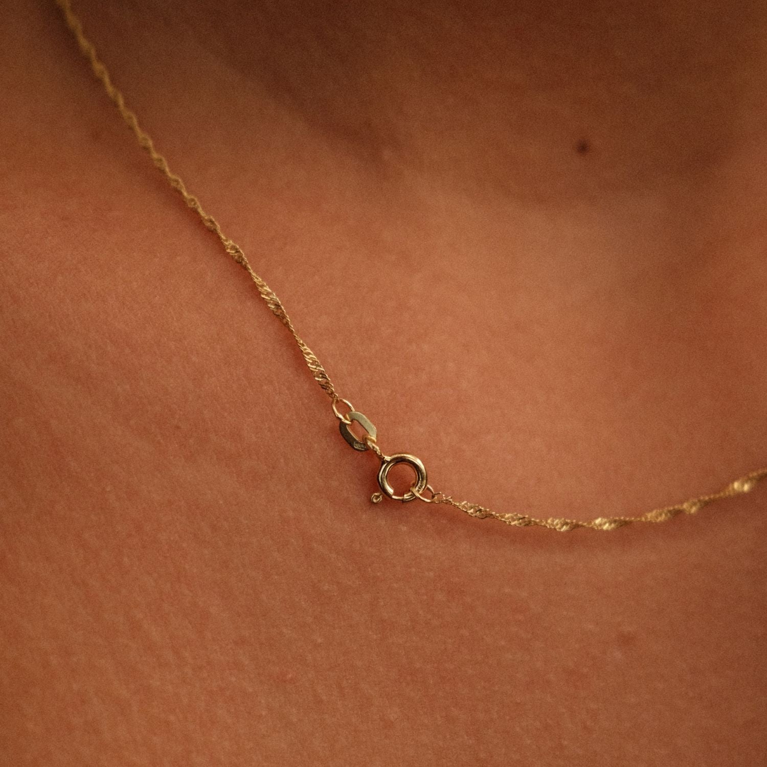 Sluiting Delicate Twist Ketting