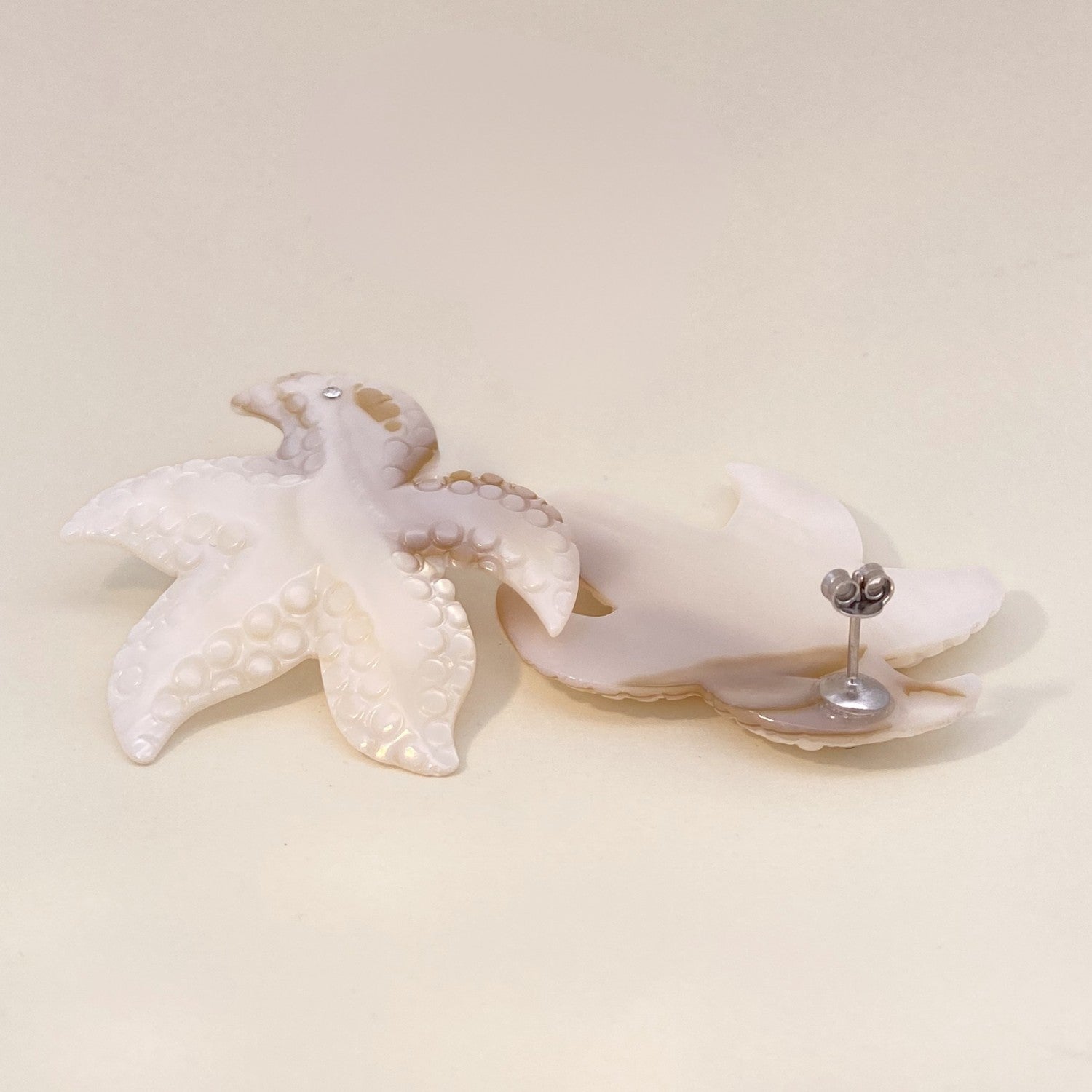 Sluiting Starfish Shell Earrings