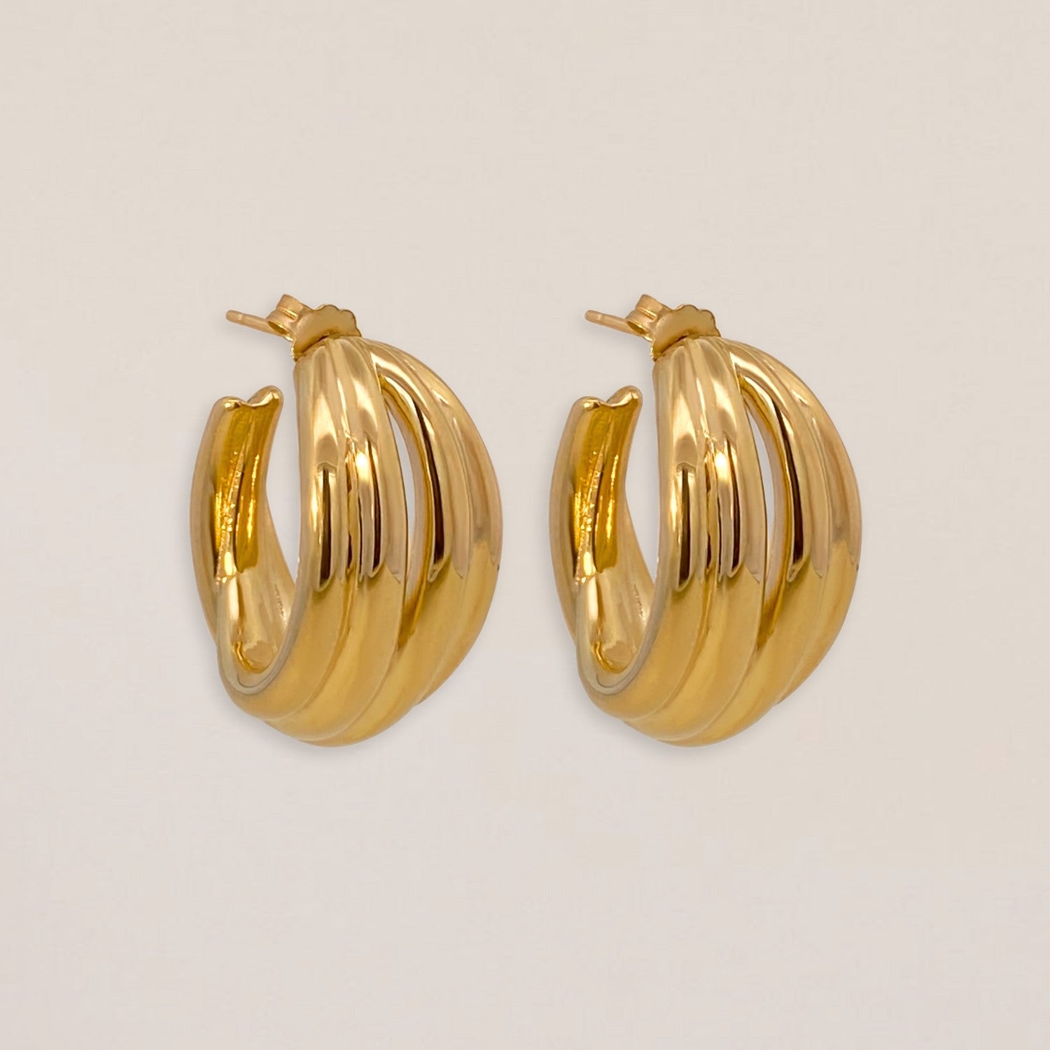 Statement Wave Earrings